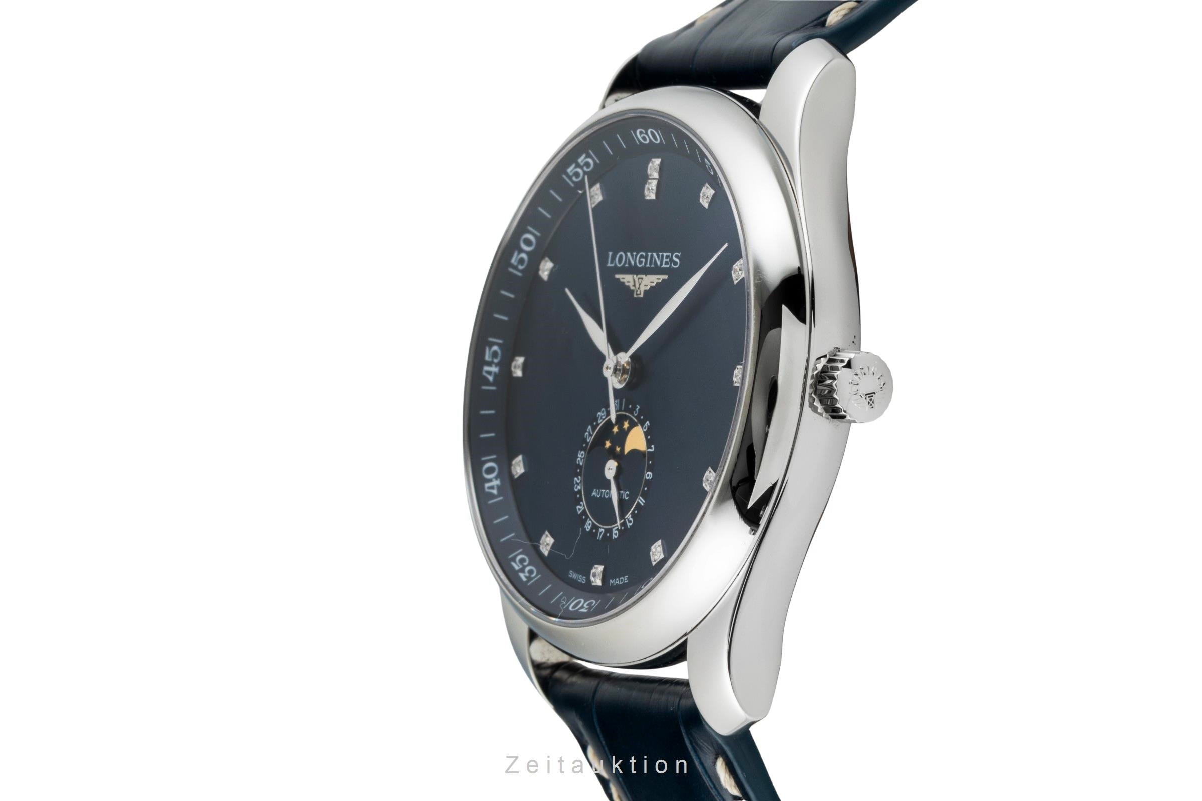 Longines Master Collection Mondphase Diamanten Ref. L2.919.4.97.0 B&P 2025 [2602708]