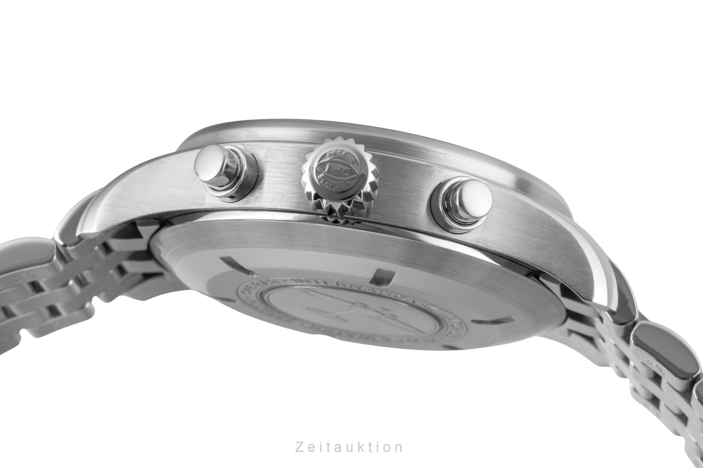 IWC Fliegerchronograph chronograph Steel / rubber automatic men's watch IW377710 LP: 9000EUR  [2602709]