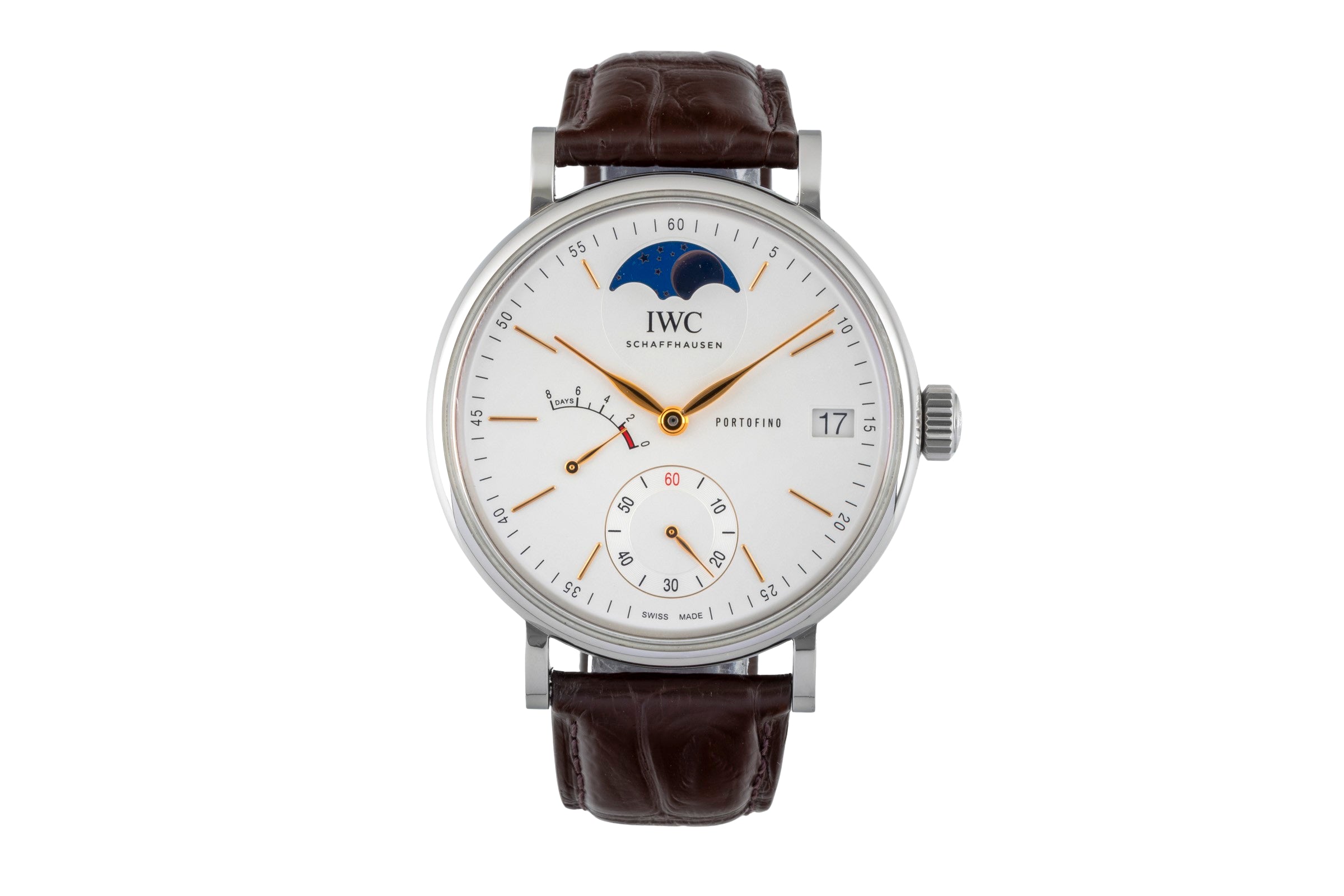 IWC Portofino acier à remontage manuel montre pour hommes IW516401 LP: 0EUR  [2602710]
