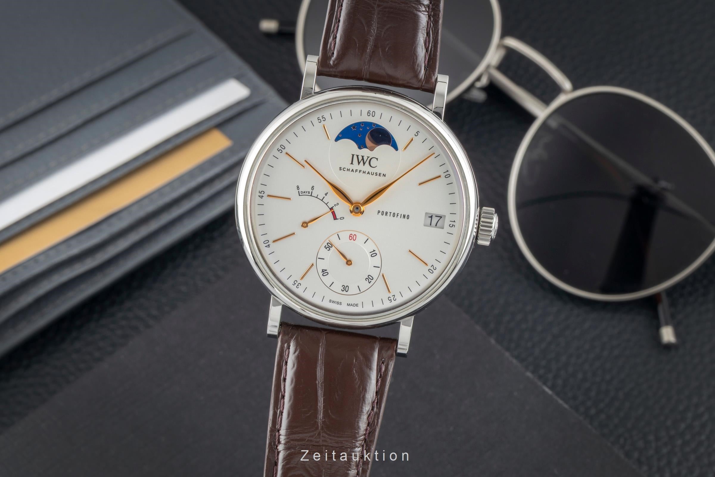 IWC Portofino acero cuerda manual reloj para caballeros IW516401 LP: 0EUR  [2602710]