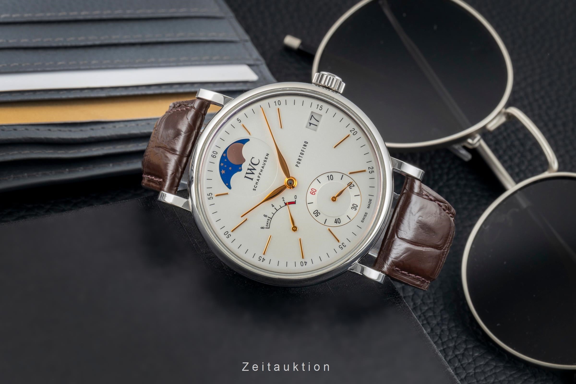 IWC Portofino acero cuerda manual reloj para caballeros IW516401 LP: 0EUR  [2602710]