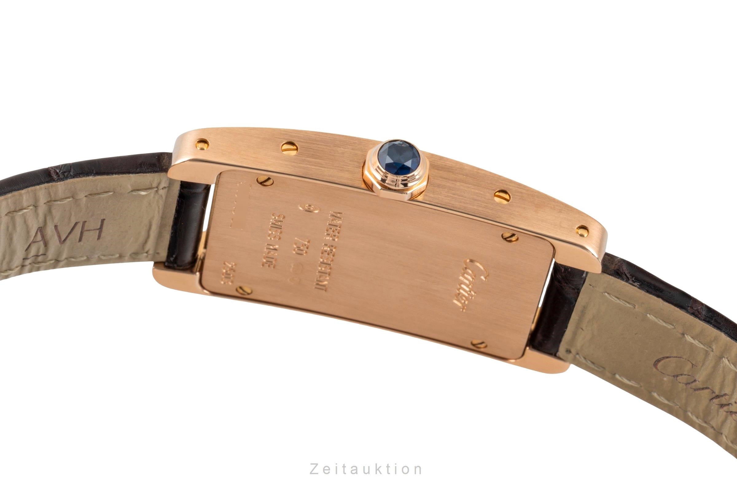 Cartier Tank Américaine or rouge 18 ct quartz montre pour femmes W2607456  [2602711]