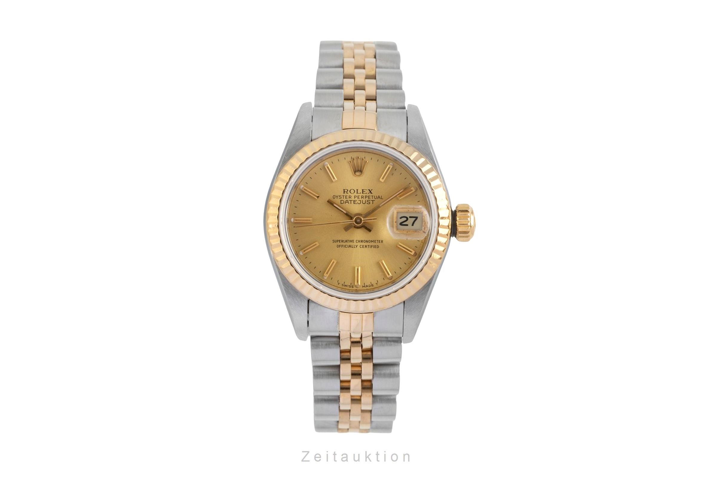 Rolex Datejust acciaio / oro automatismo orologio da donna 69173  [2602713]