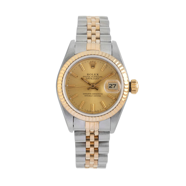 Rolex Datejust acciaio / oro automatismo orologio da donna 69173  [2602713]