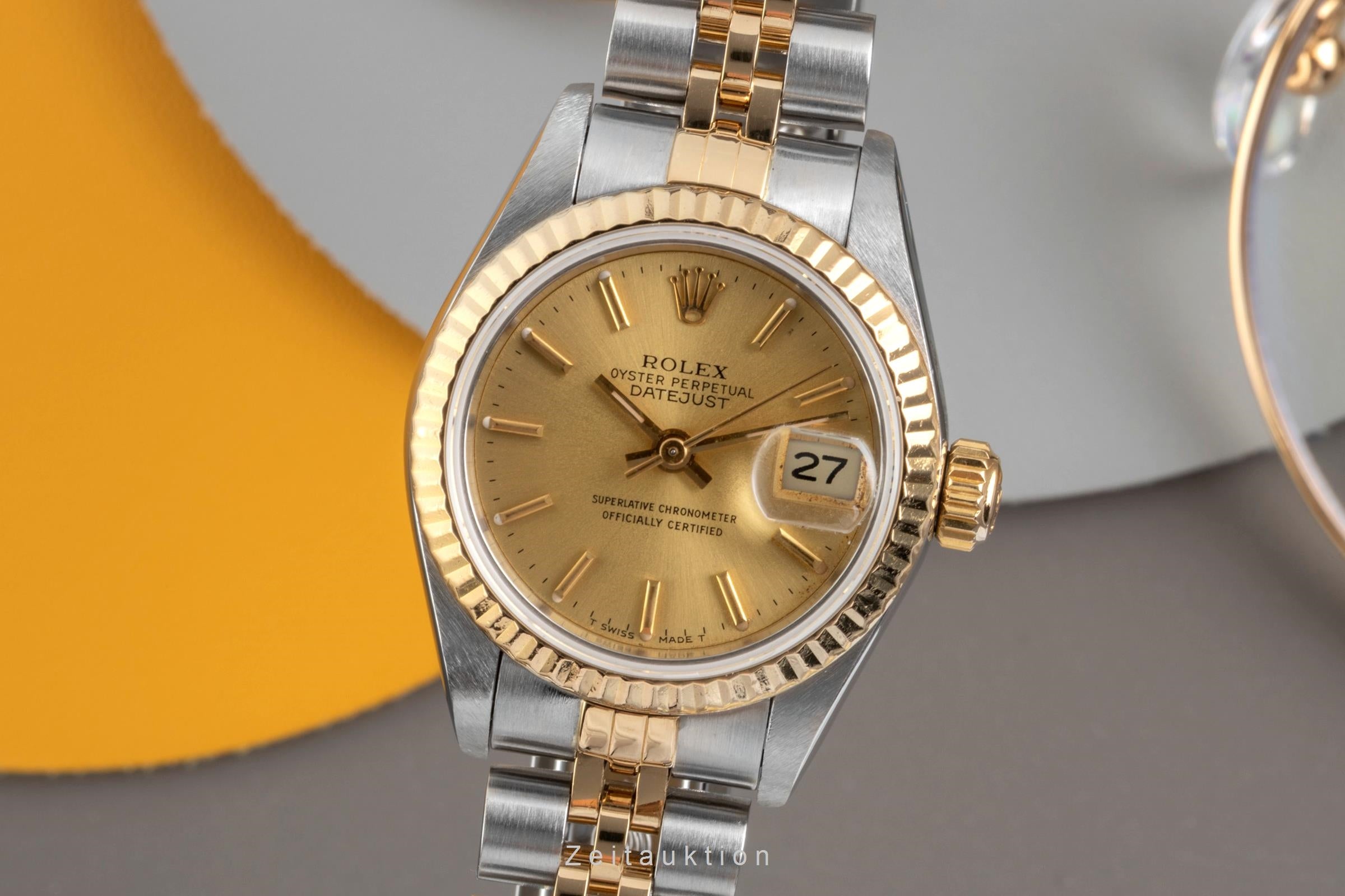 Rolex Datejust acciaio / oro automatismo orologio da donna 69173  [2602713]
