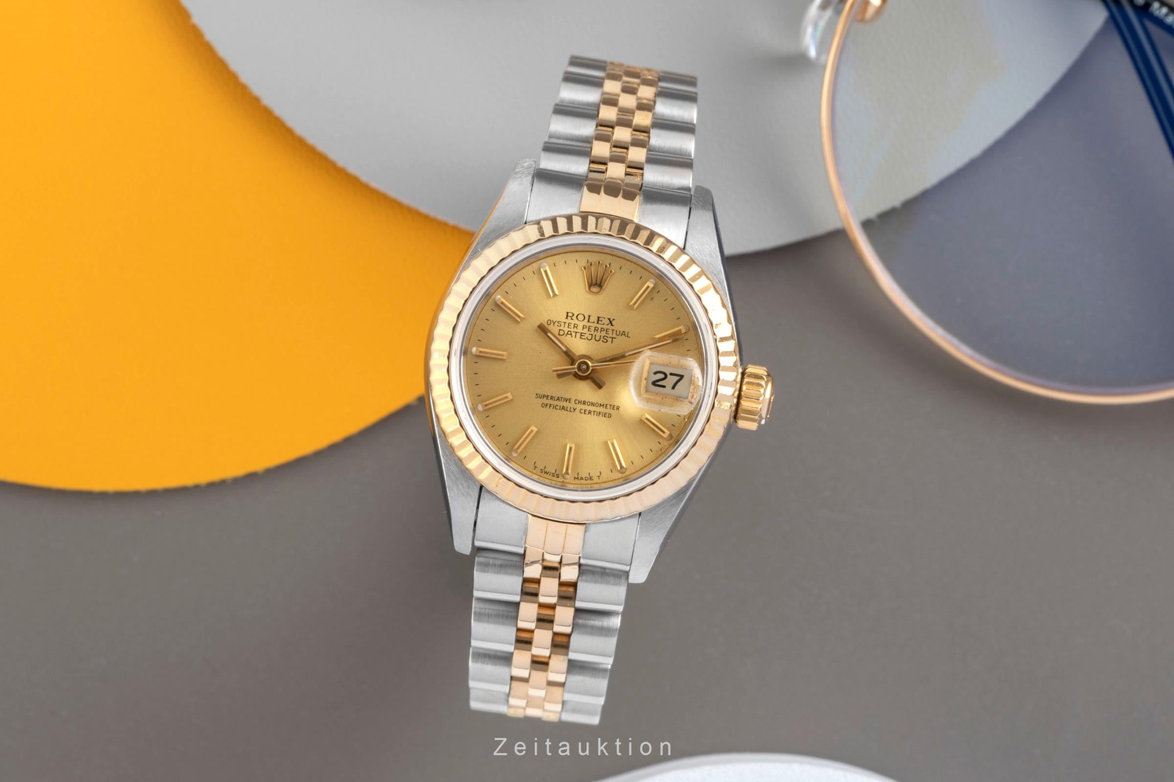 Rolex Datejust acciaio / oro automatismo orologio da donna 69173  [2602713]