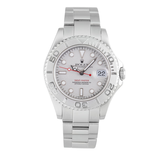 Rolex Yacht-Master 35 Oyster Stahl / Platin Medium Size Ref. 168622  [2602717]