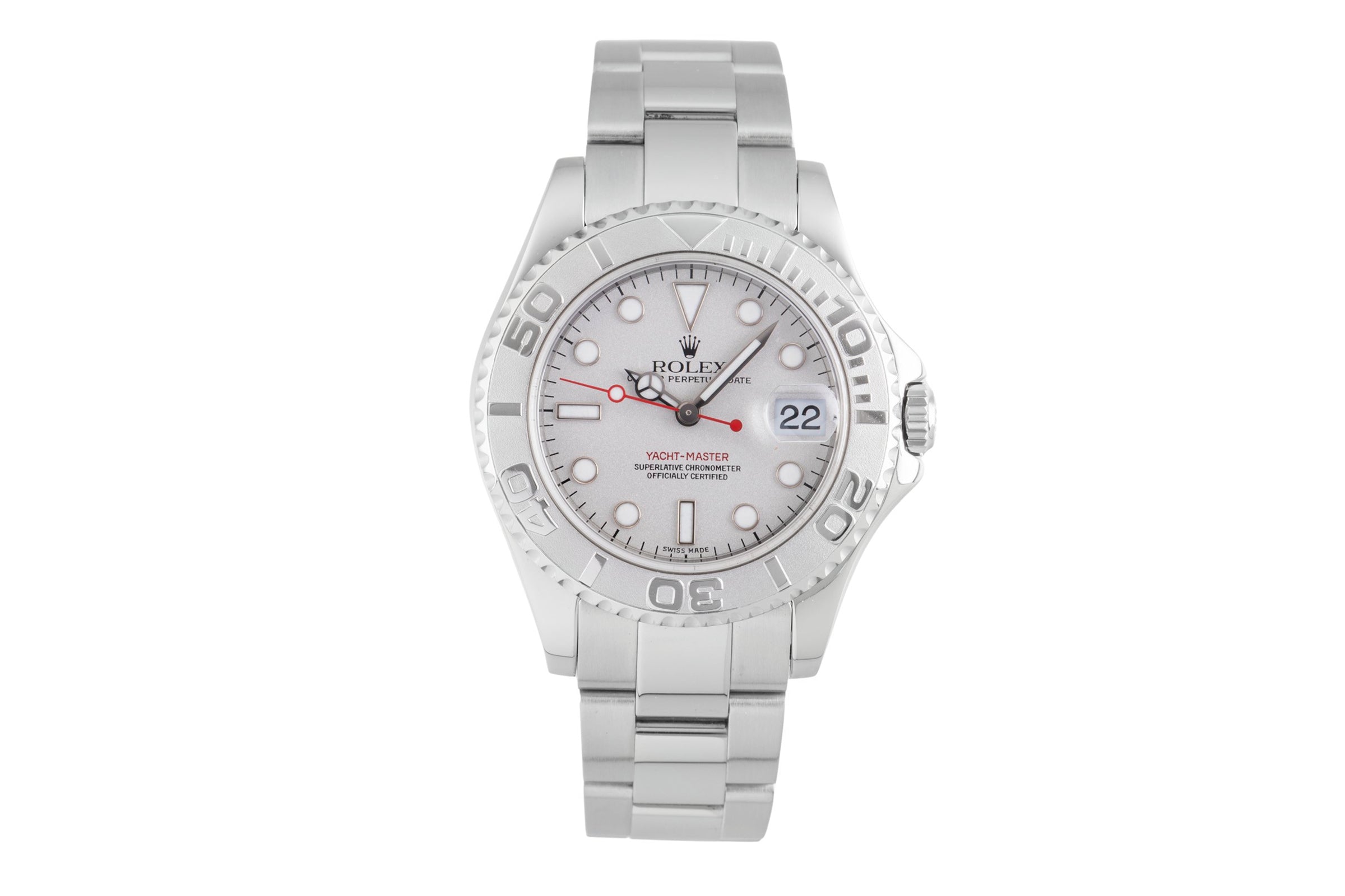 Rolex Yacht-Master steel / platinium automatic unisex 168622  [2602717]