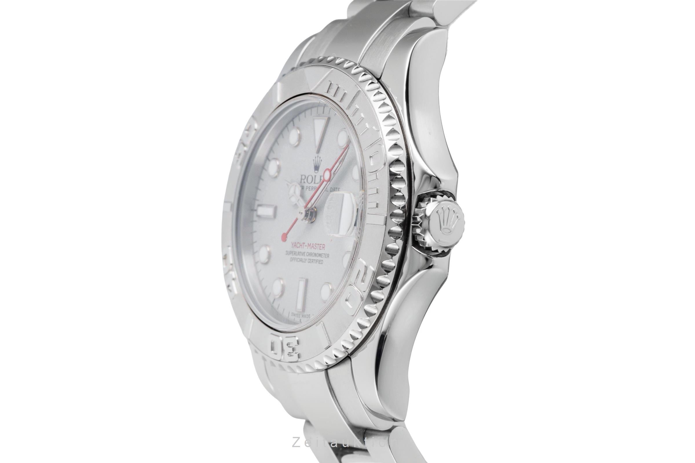 Rolex Yacht-Master 35 Oyster Stahl / Platin Medium Size Ref. 168622  [2602717]