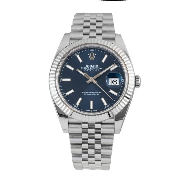 Rolex Datejust acier / or blanc automatique montre pour hommes 126334  [2602718]