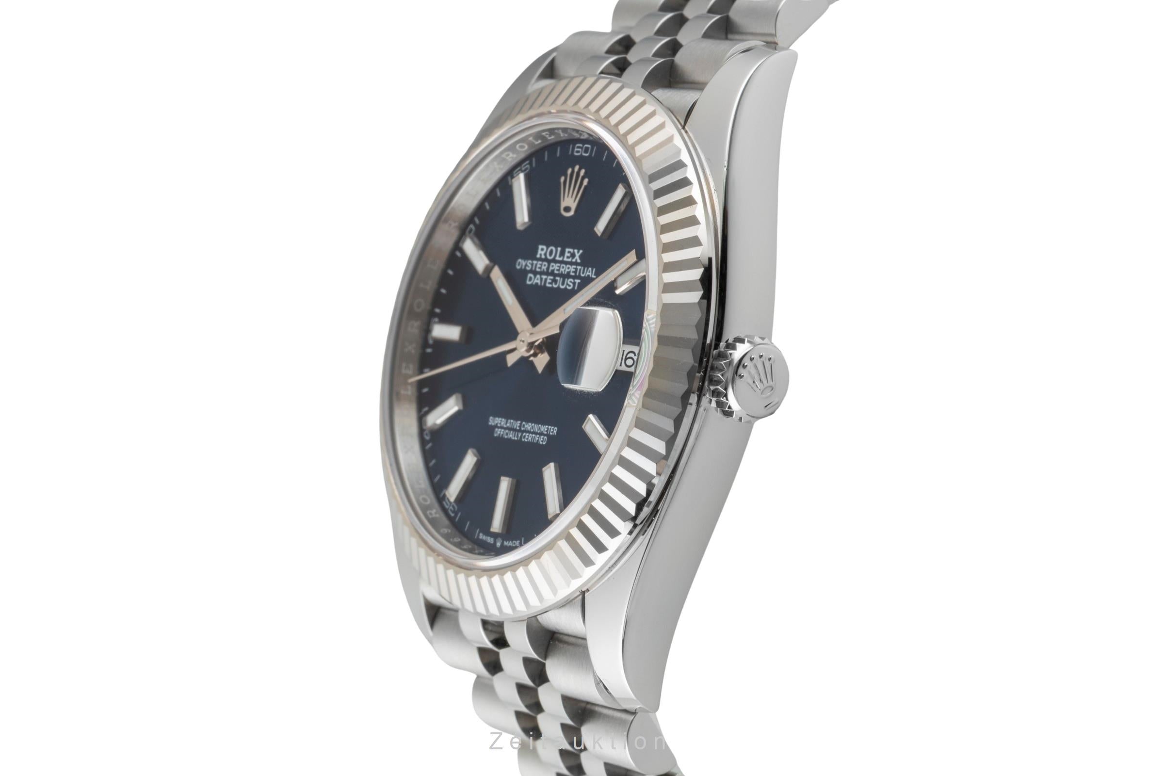 Rolex Datejust acier / or blanc automatique montre pour hommes 126334  [2602718]
