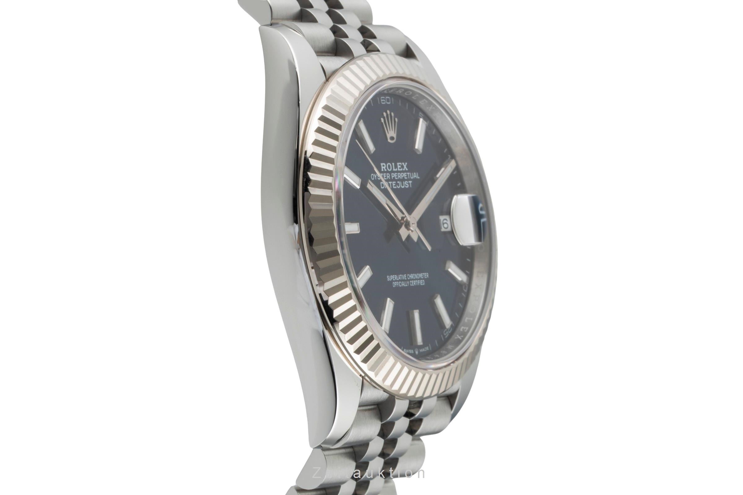 Rolex Datejust acier / or blanc automatique montre pour hommes 126334  [2602718]
