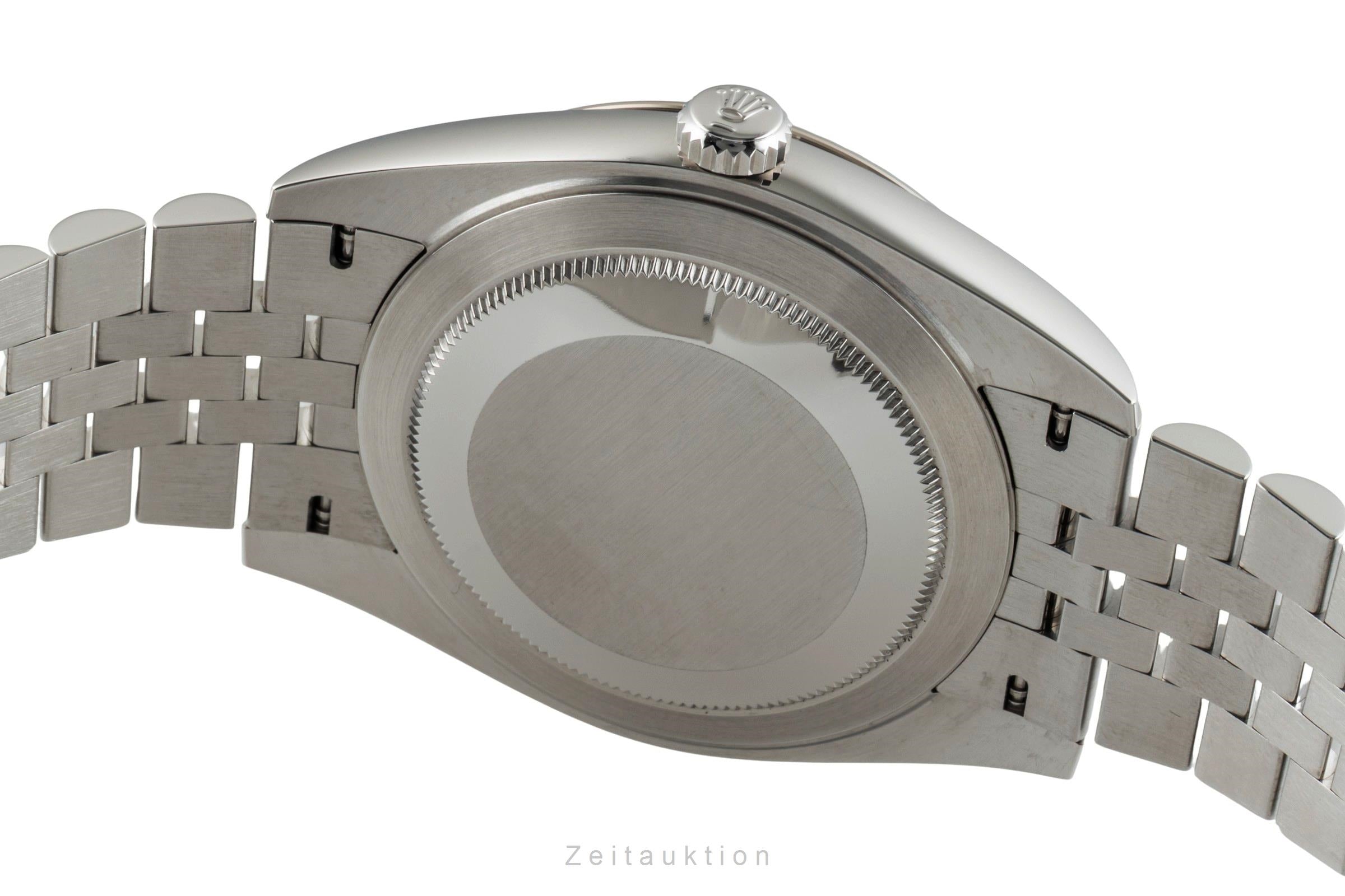Rolex Datejust acier / or blanc automatique montre pour hommes 126334  [2602718]