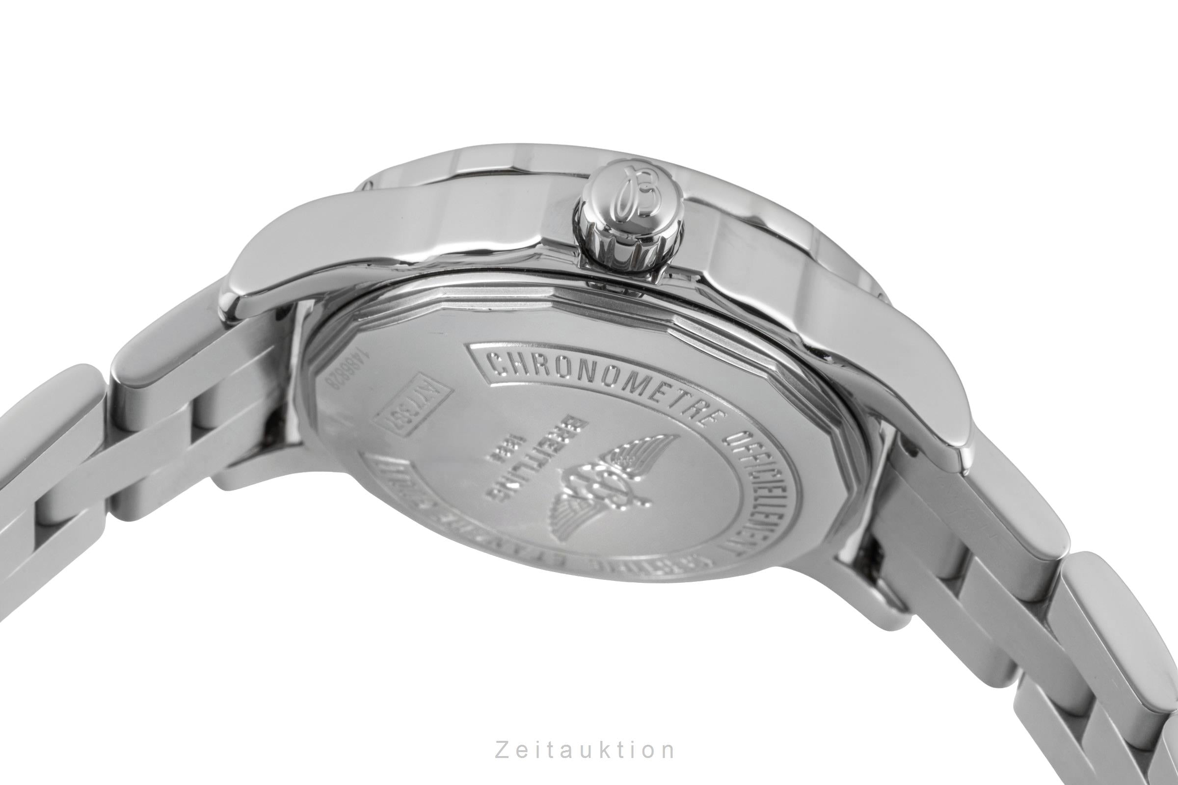 Breitling Colt Black Dial Edelstahl Quarz Damenuhr Ref. A7738711 Papiere 2013 [2602719]