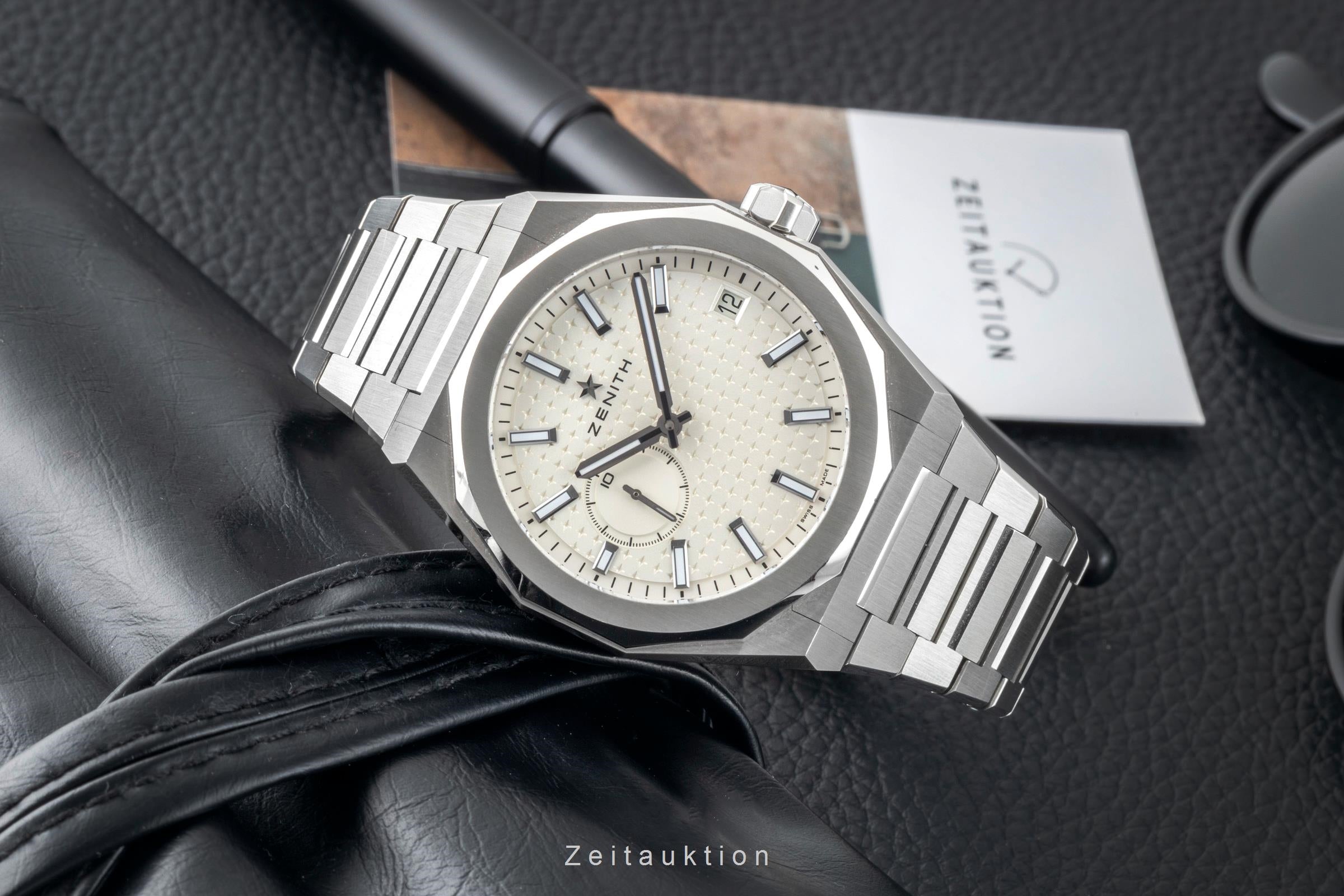 Zenith Defy acier automatique montre pour hommes 03.9300.3620/01.I001 LP: 9800EUR  [2602722]