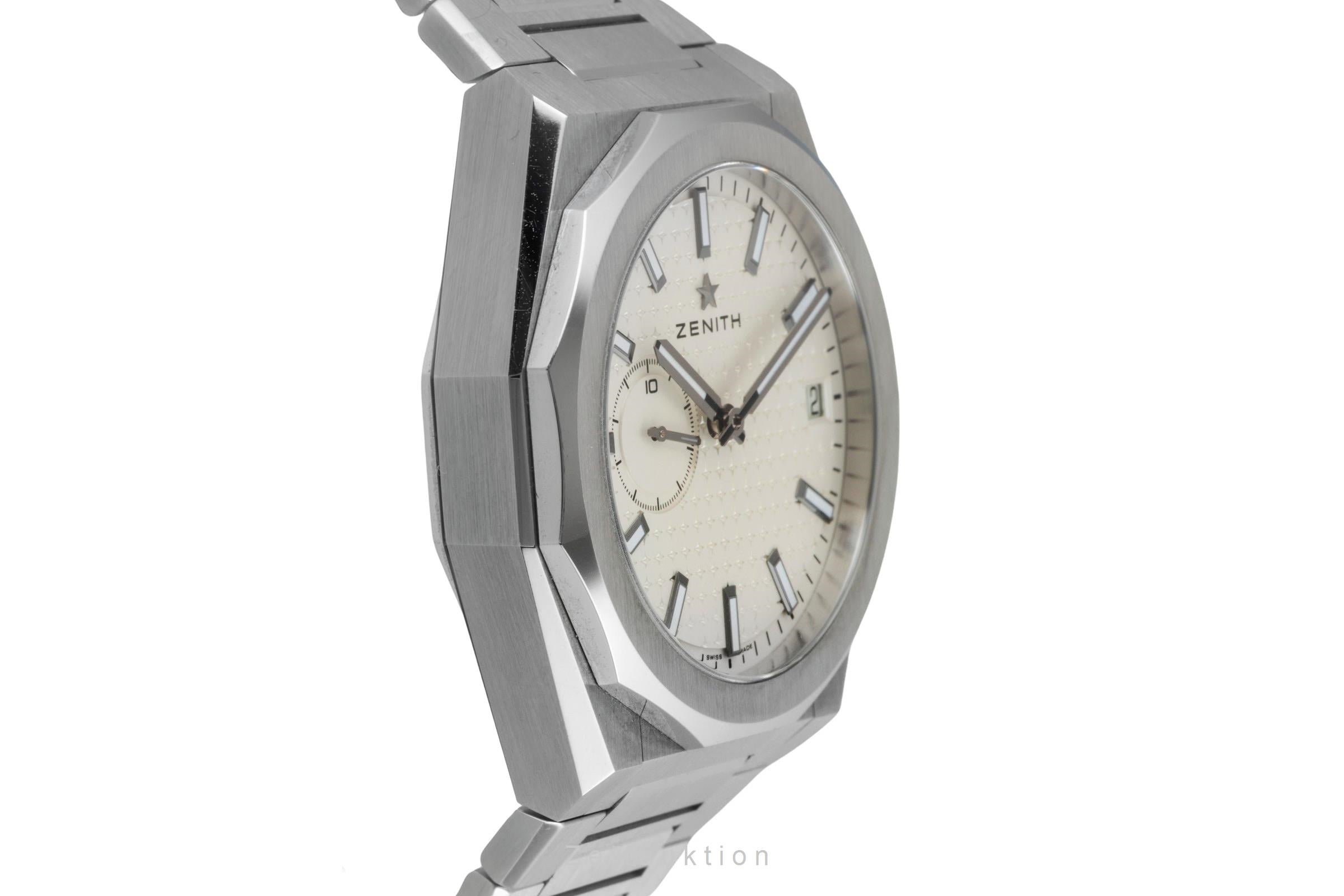 Zenith Defy acier automatique montre pour hommes 03.9300.3620/01.I001 LP: 9800EUR  [2602722]