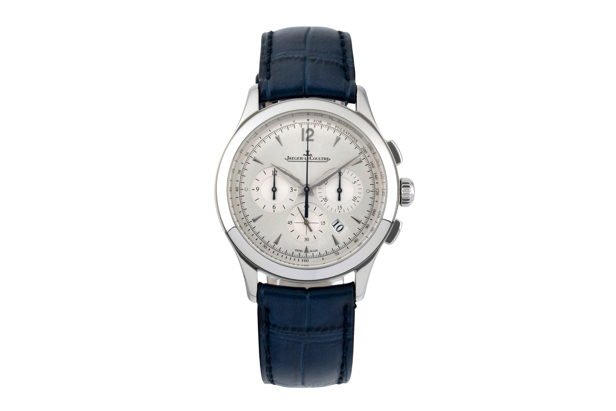 Jaeger LeCoultre Master Control chronograph steel automatic men's watch Q1538420,  174.8.C1  [2602724]
