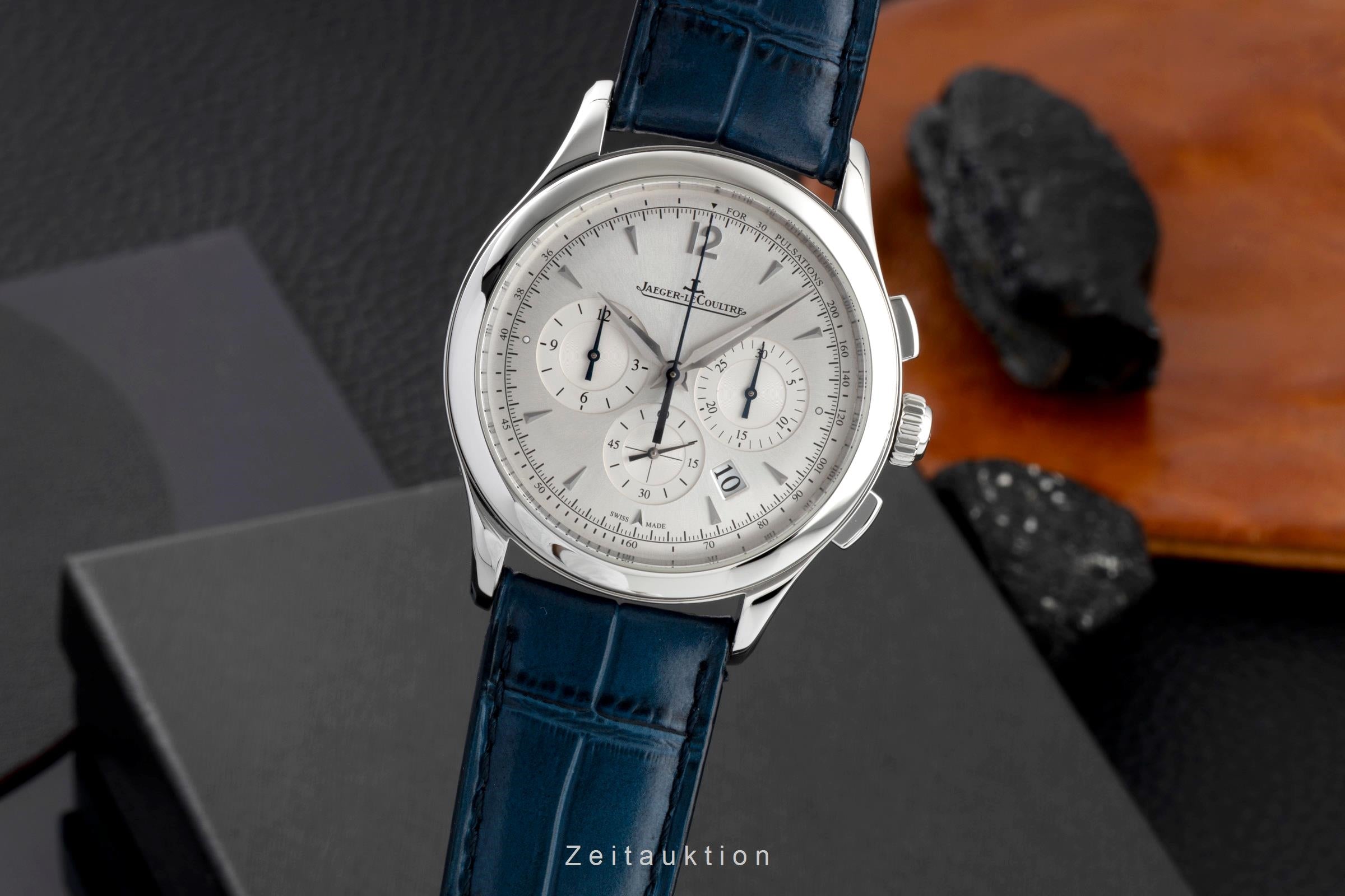 Jaeger LeCoultre Master Control cronografo acciaio automatismo orologio da uomo Q1538420,  174.8.C1  [2602724]