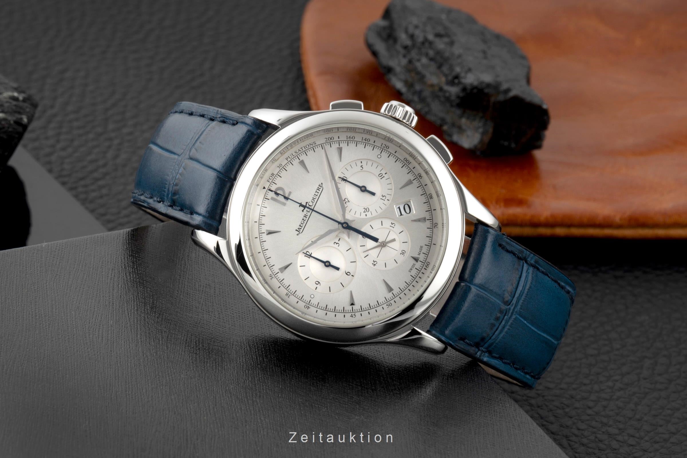 Jaeger LeCoultre Master Control cronografo acciaio automatismo orologio da uomo Q1538420,  174.8.C1  [2602724]