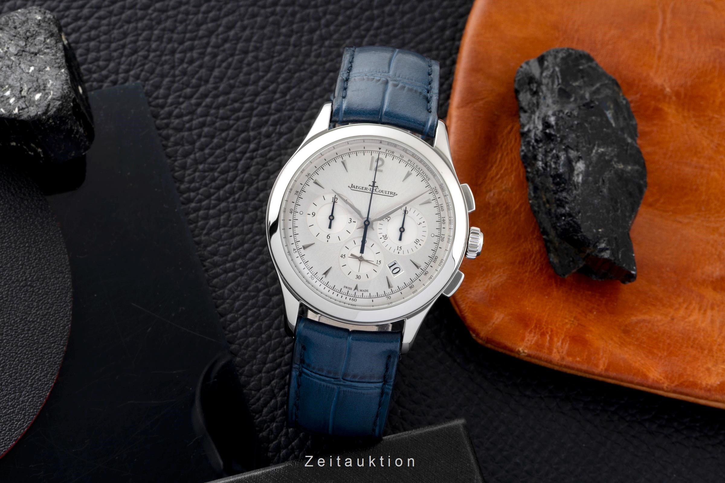Jaeger LeCoultre Master Control cronografo acciaio automatismo orologio da uomo Q1538420,  174.8.C1  [2602724]