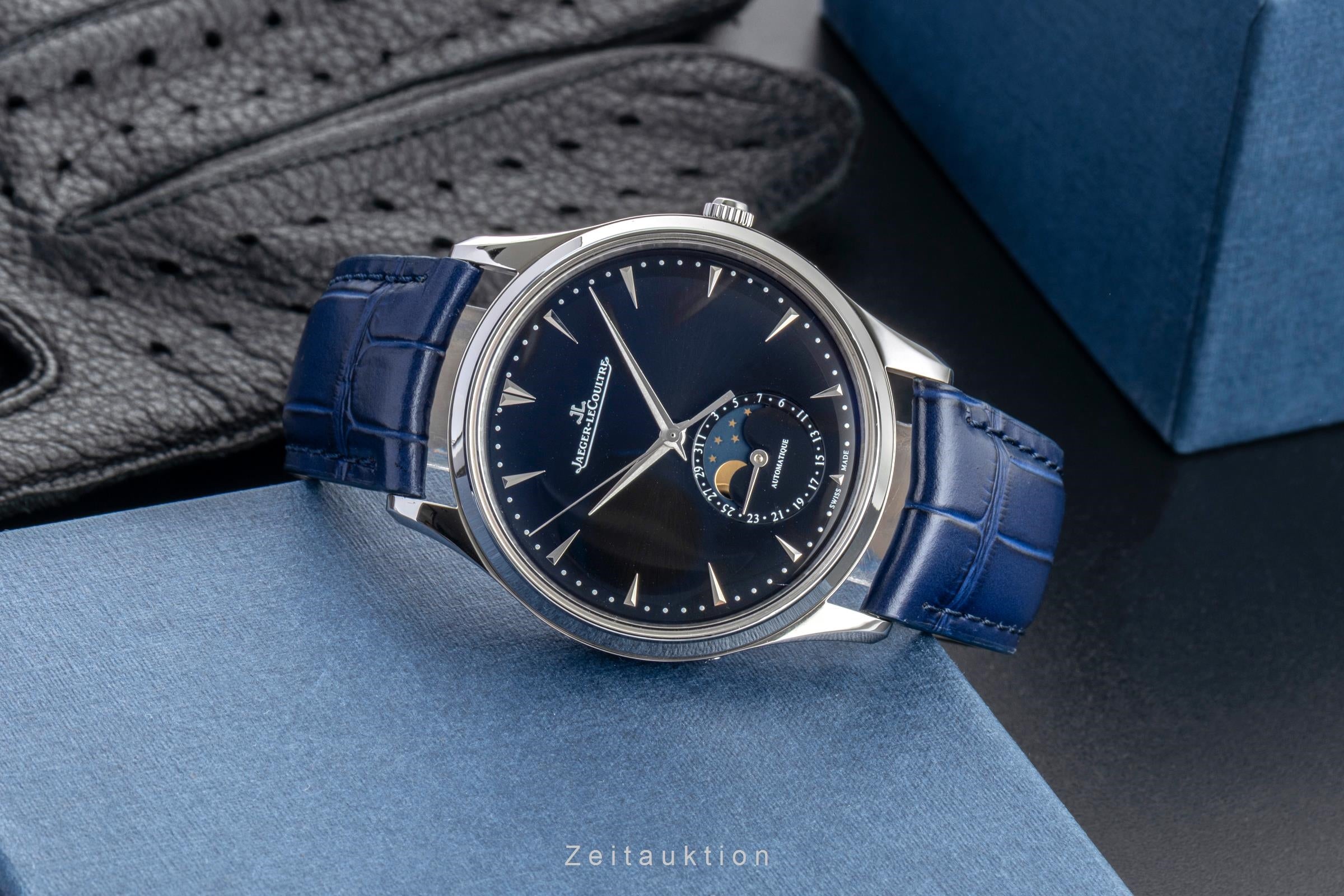 Jaeger LeCoultre Master Ultra Thin acciaio automatismo orologio da uomo Q1368470,  176.8.64.S  [2602725]