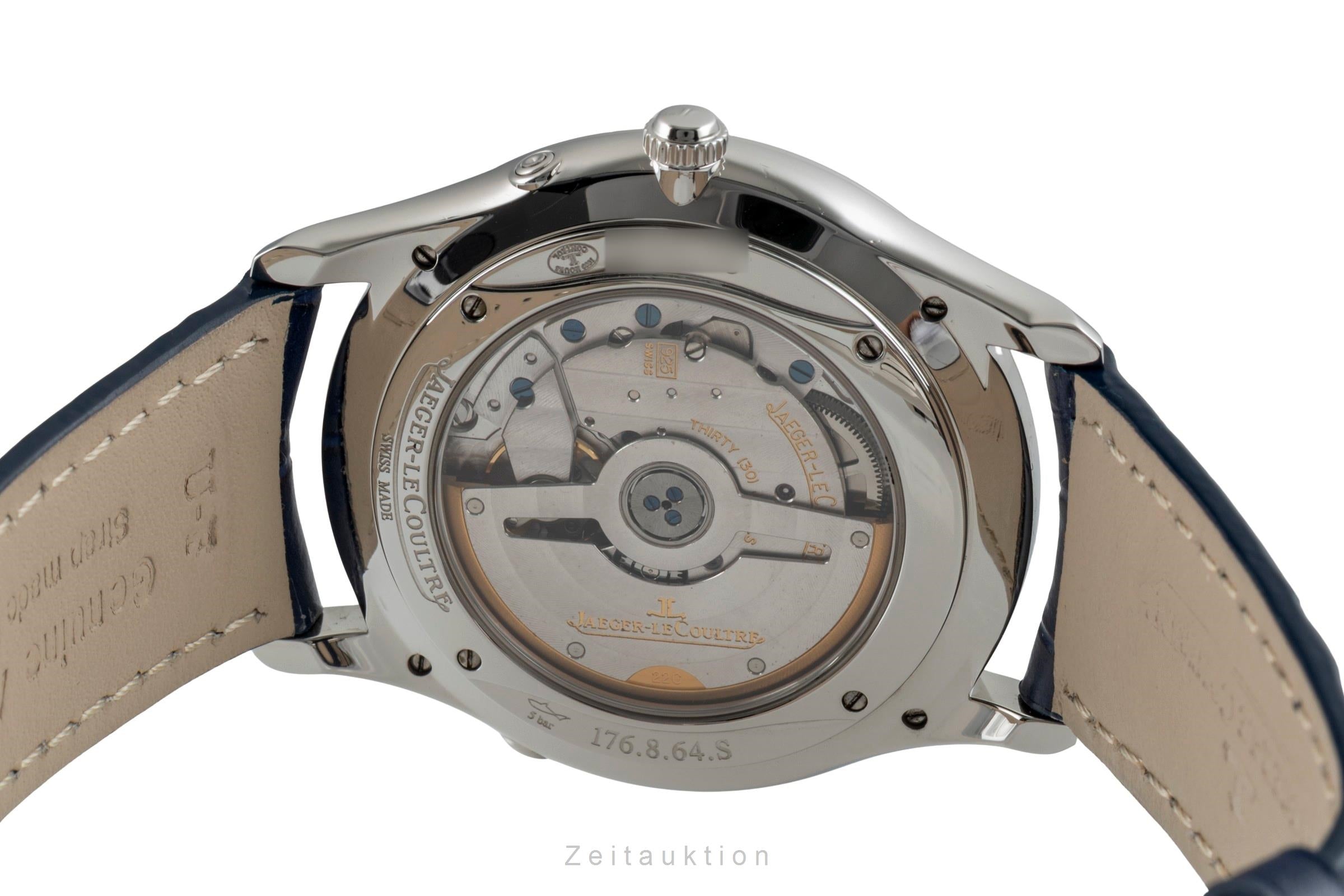 Jaeger LeCoultre Master Ultra Thin acciaio automatismo orologio da uomo Q1368470,  176.8.64.S  [2602725]