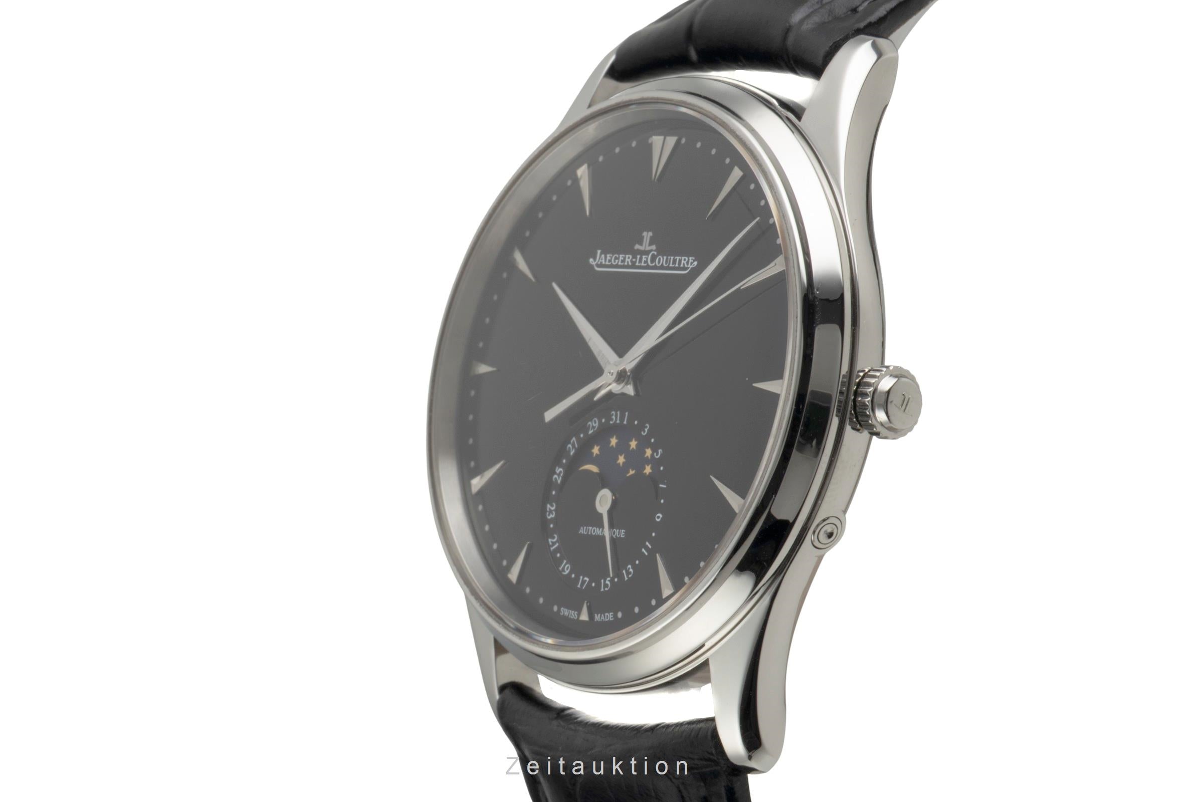 Jaeger LeCoultre Master Ultra Thin acciaio automatismo orologio da uomo Q1368470,  176.8.64.S LP: 12500EUR  [2602726]
