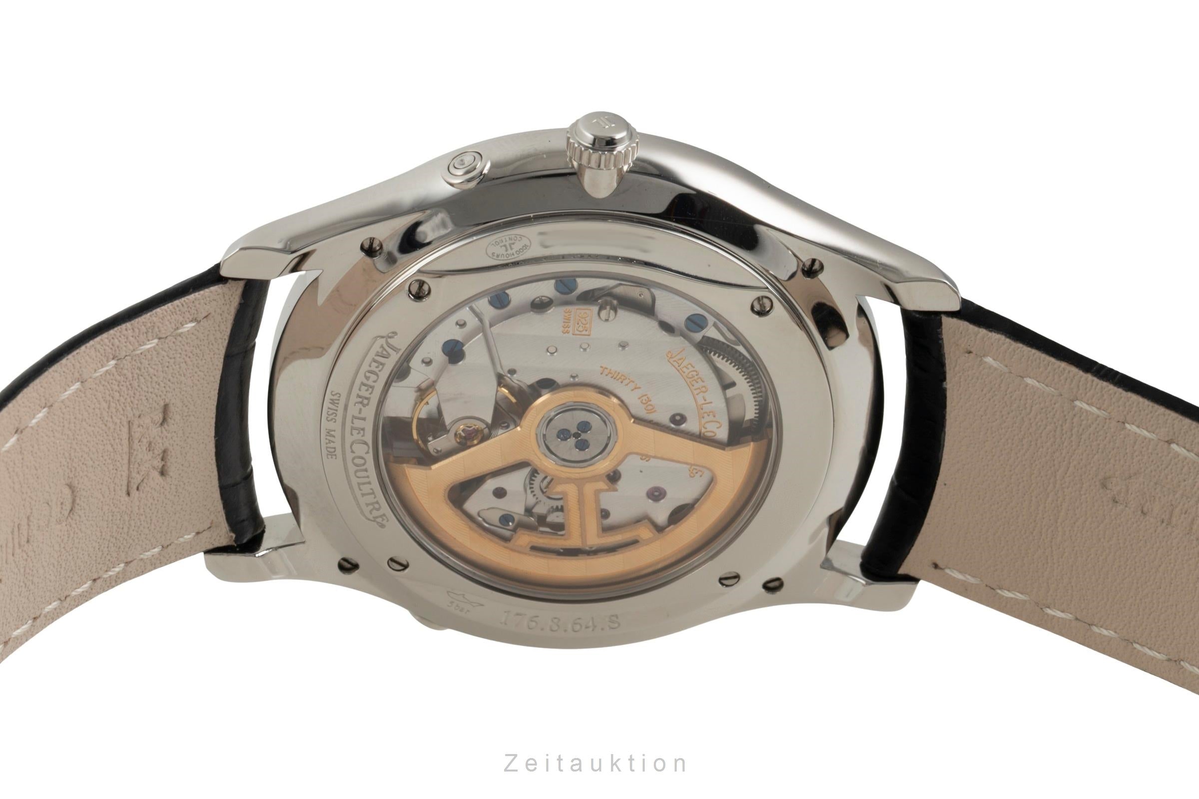 Jaeger LeCoultre Master Ultra Thin acciaio automatismo orologio da uomo Q1368470,  176.8.64.S LP: 12500EUR  [2602726]