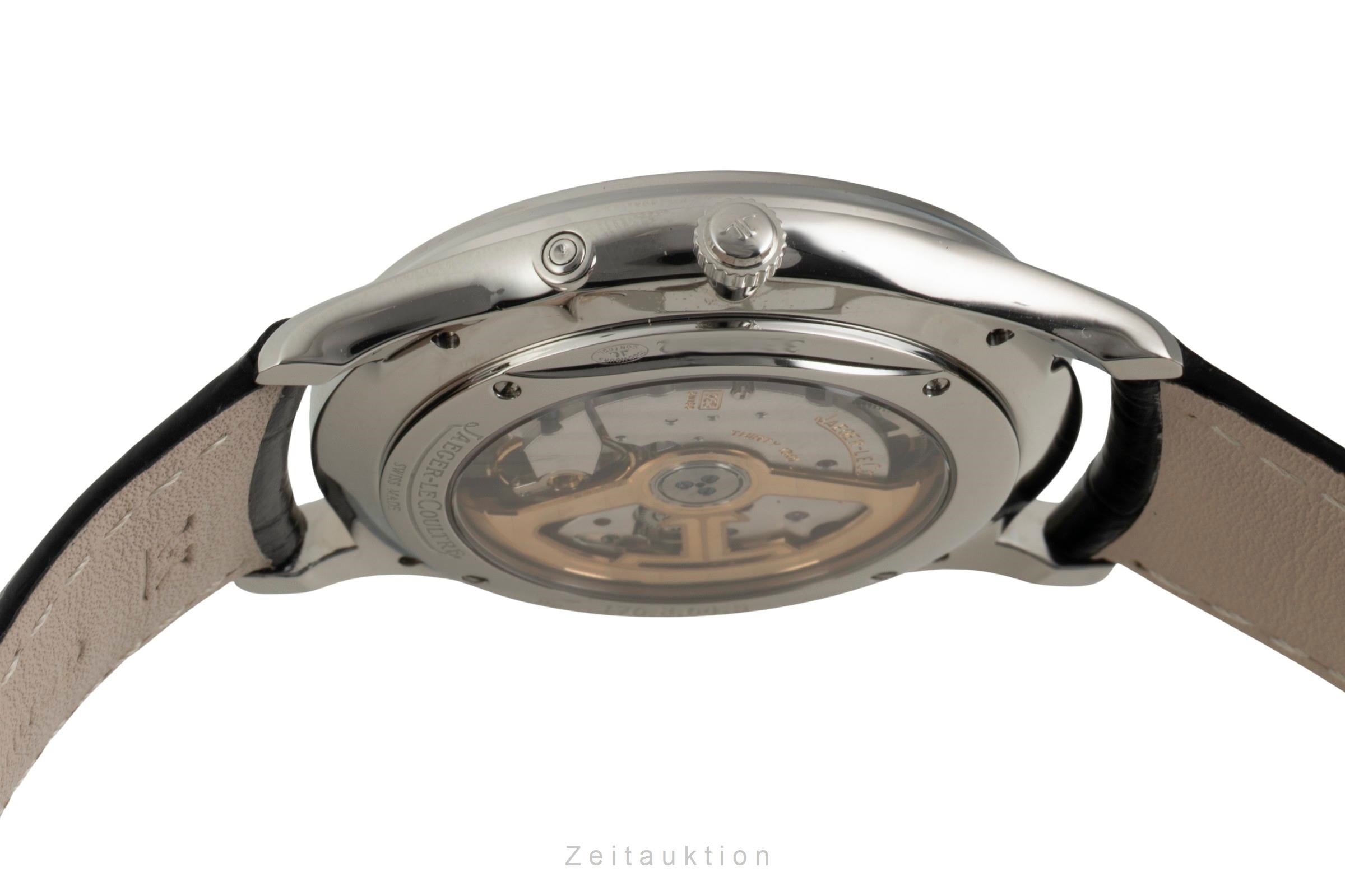 Jaeger LeCoultre Master Ultra Thin acciaio automatismo orologio da uomo Q1368470,  176.8.64.S LP: 12500EUR  [2602726]