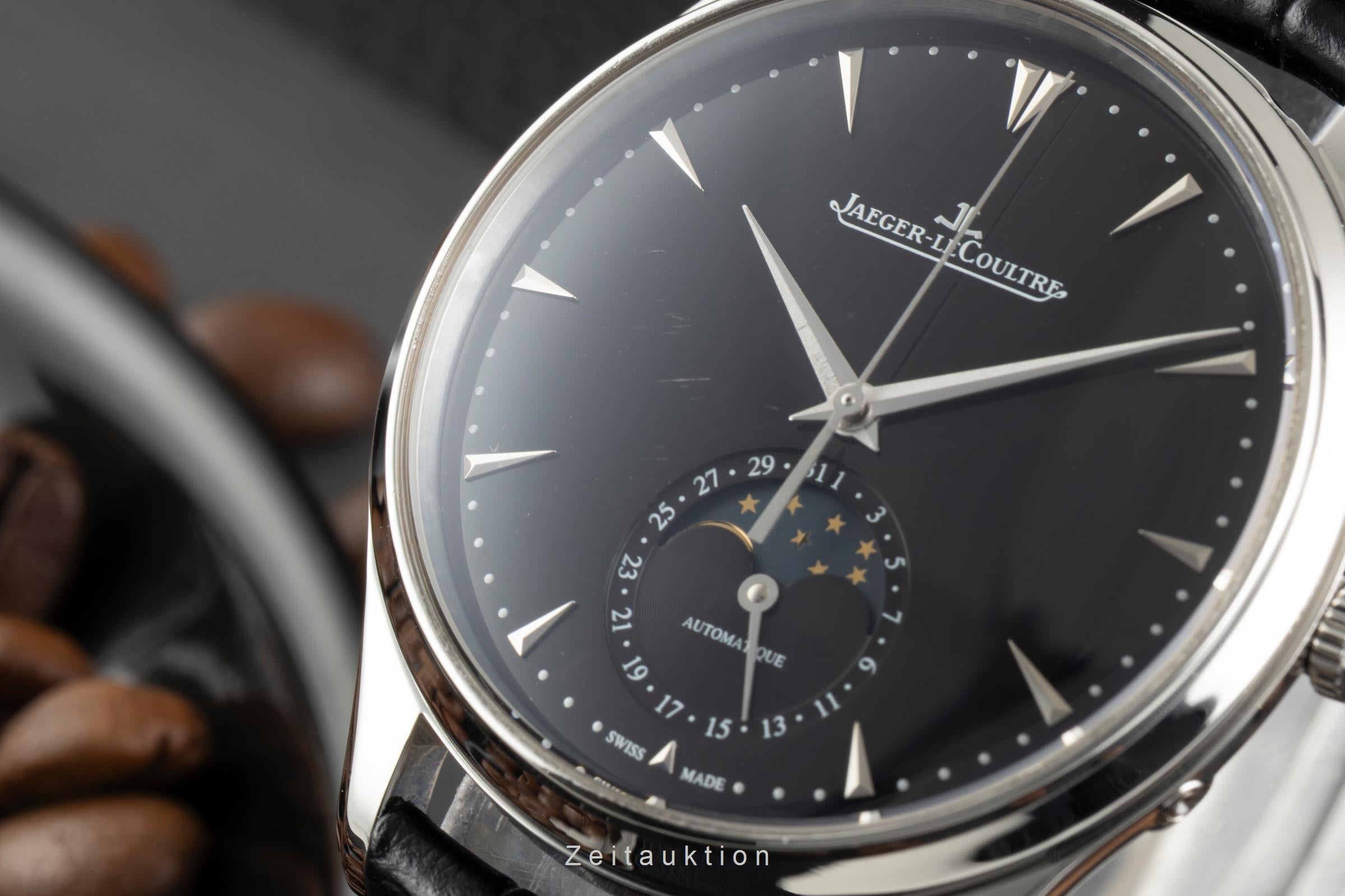 Jaeger LeCoultre Master Ultra Thin acciaio automatismo orologio da uomo Q1368470,  176.8.64.S LP: 12500EUR  [2602726]
