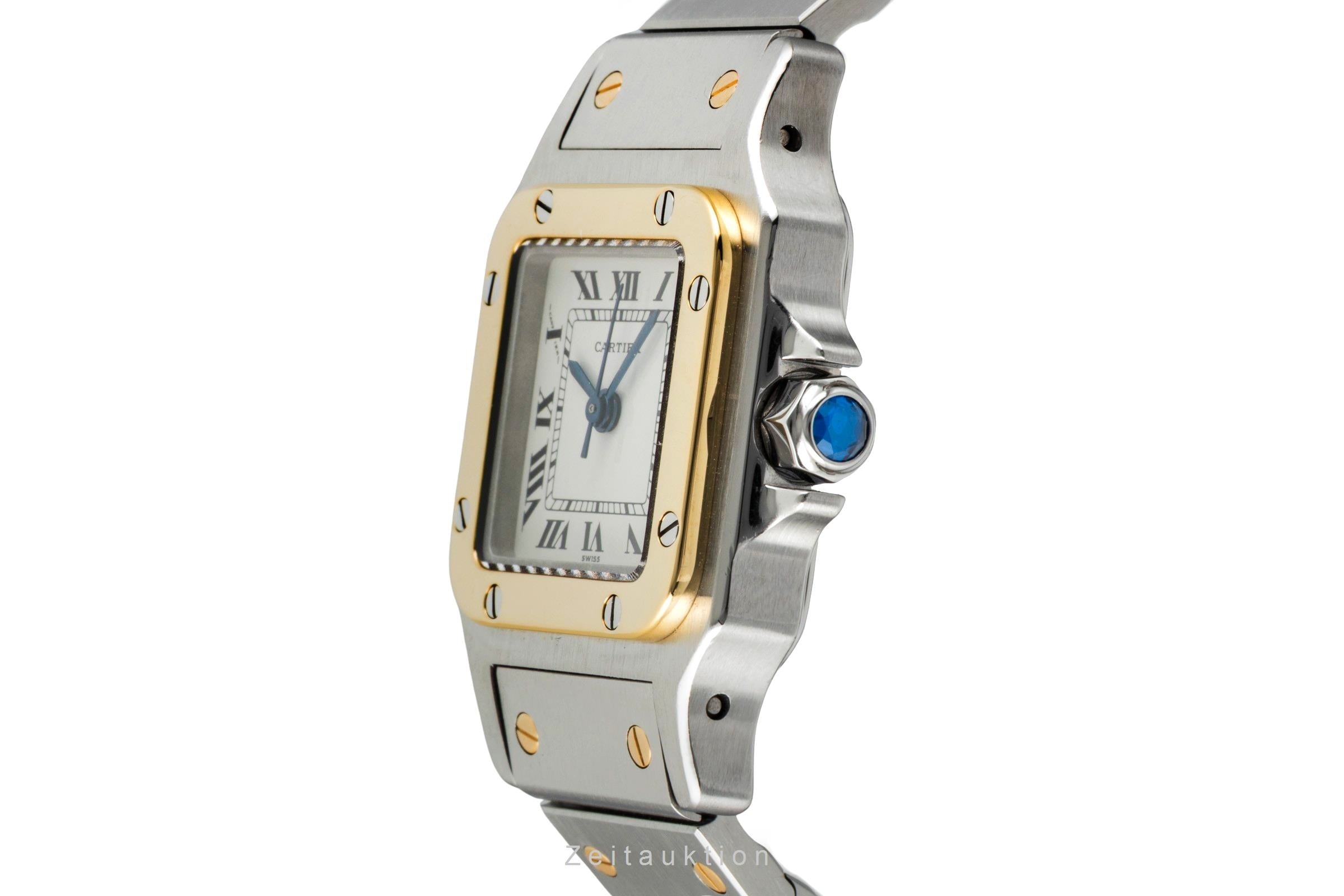 Cartier Santos acero / oro automático reloj para damas  82036283  [2602727]