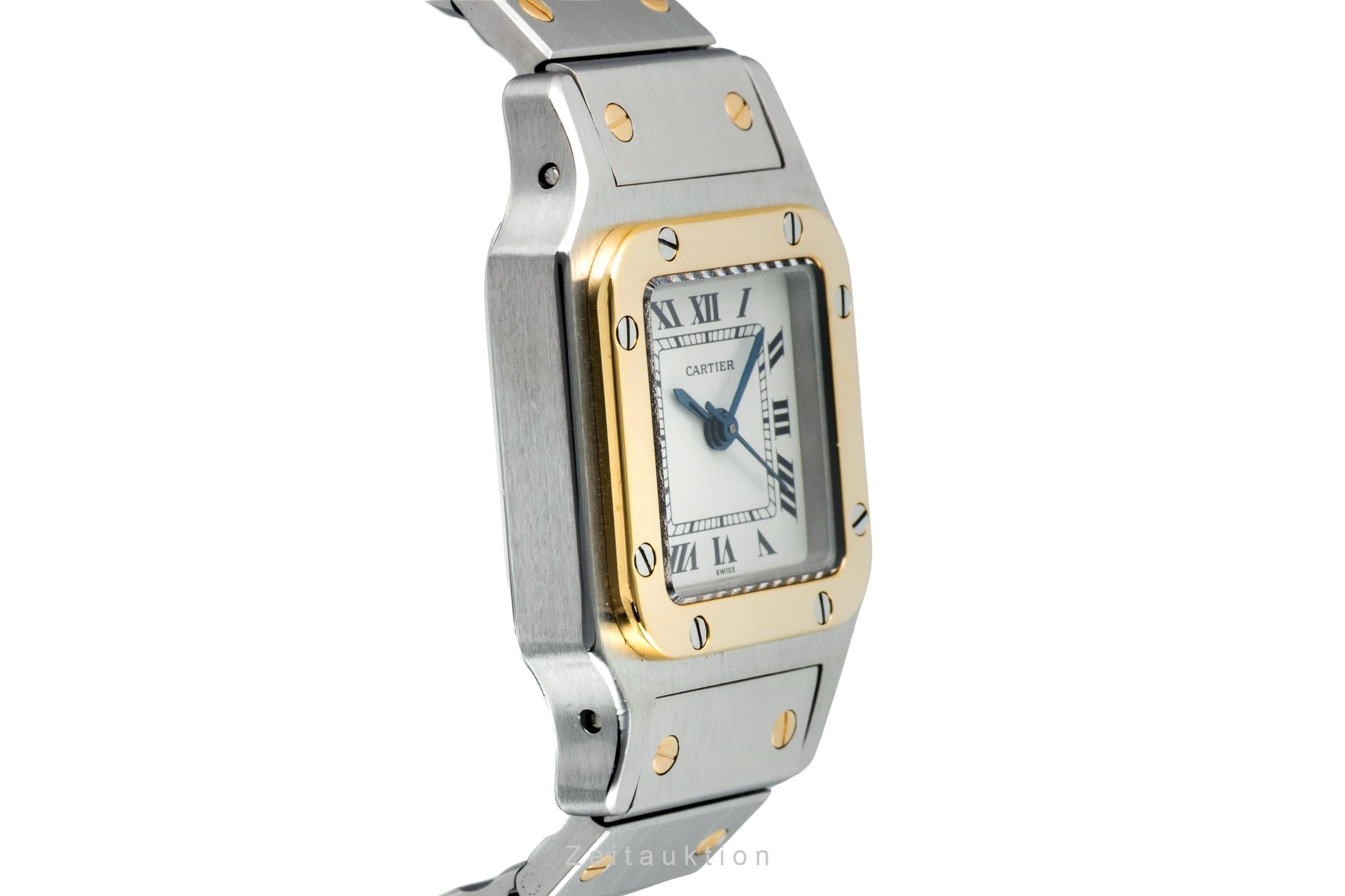 Cartier Santos acero / oro automático reloj para damas  82036283  [2602727]