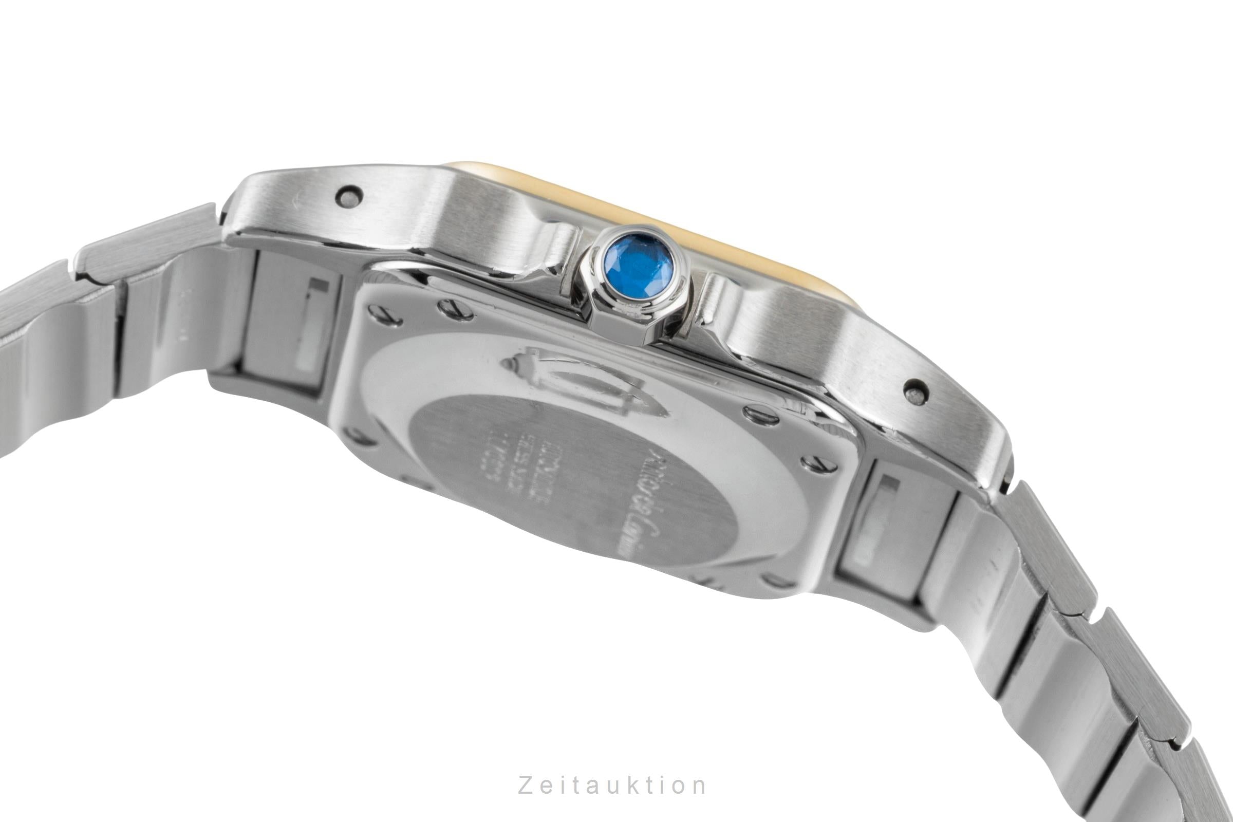 Cartier Santos acero / oro automático reloj para damas  82036283  [2602727]