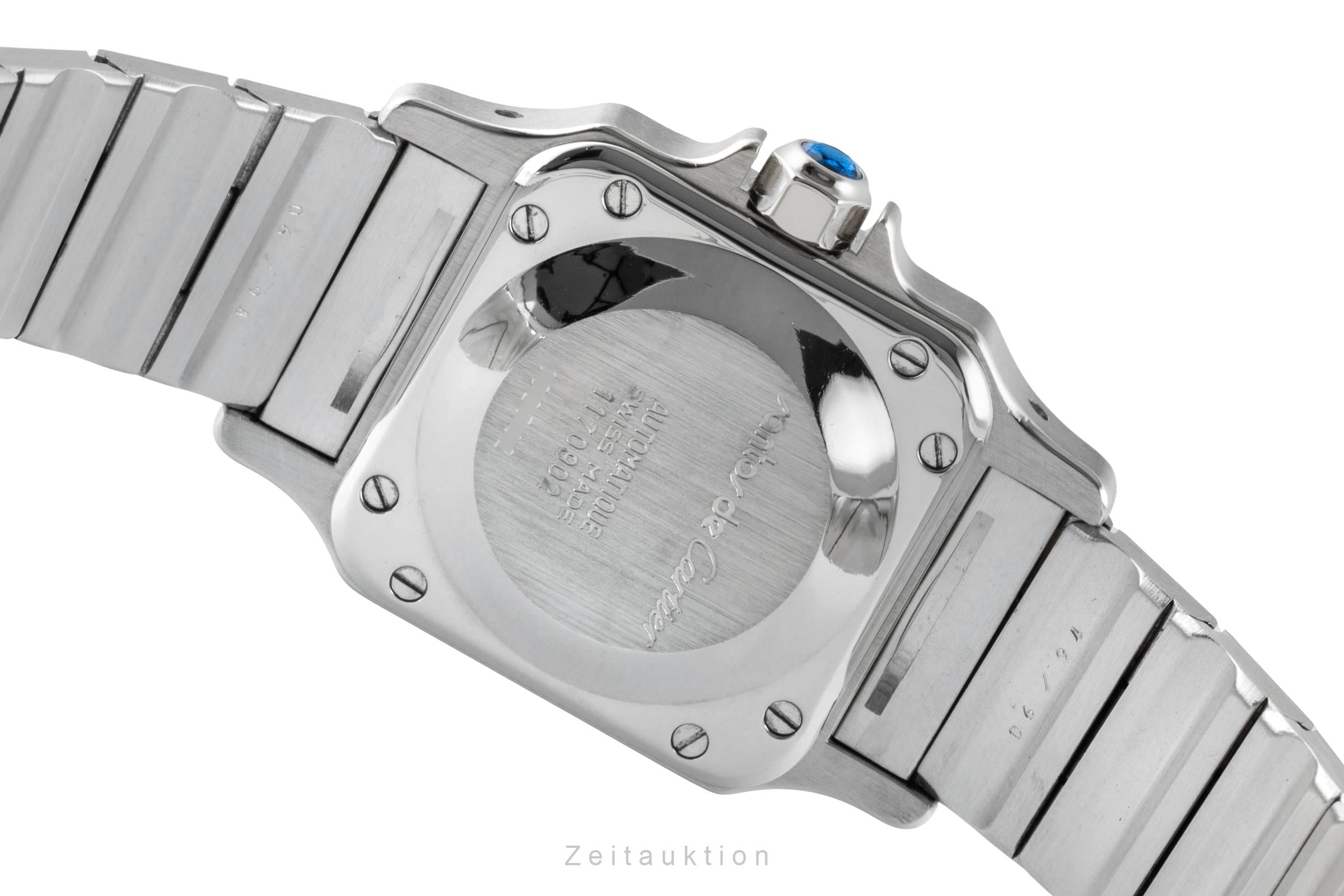 Cartier Santos acero / oro automático reloj para damas  82036283  [2602727]