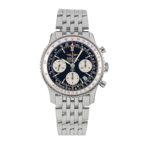 Breitling Navitimer chronograph steel automatic men's watch A23322  [2602729]