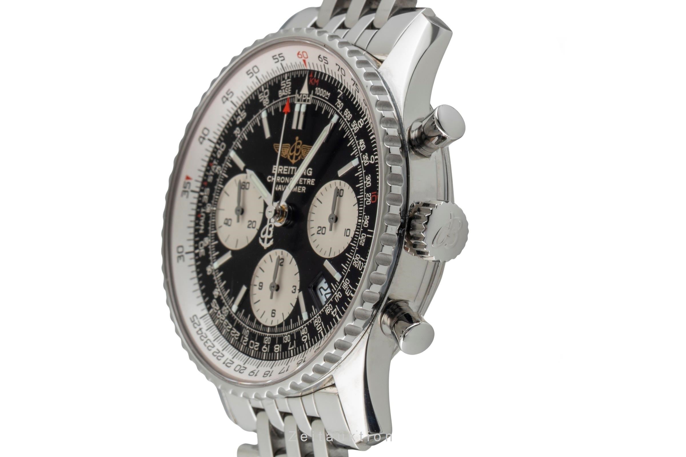 Breitling Navitimer chronograph steel automatic men's watch A23322  [2602729]