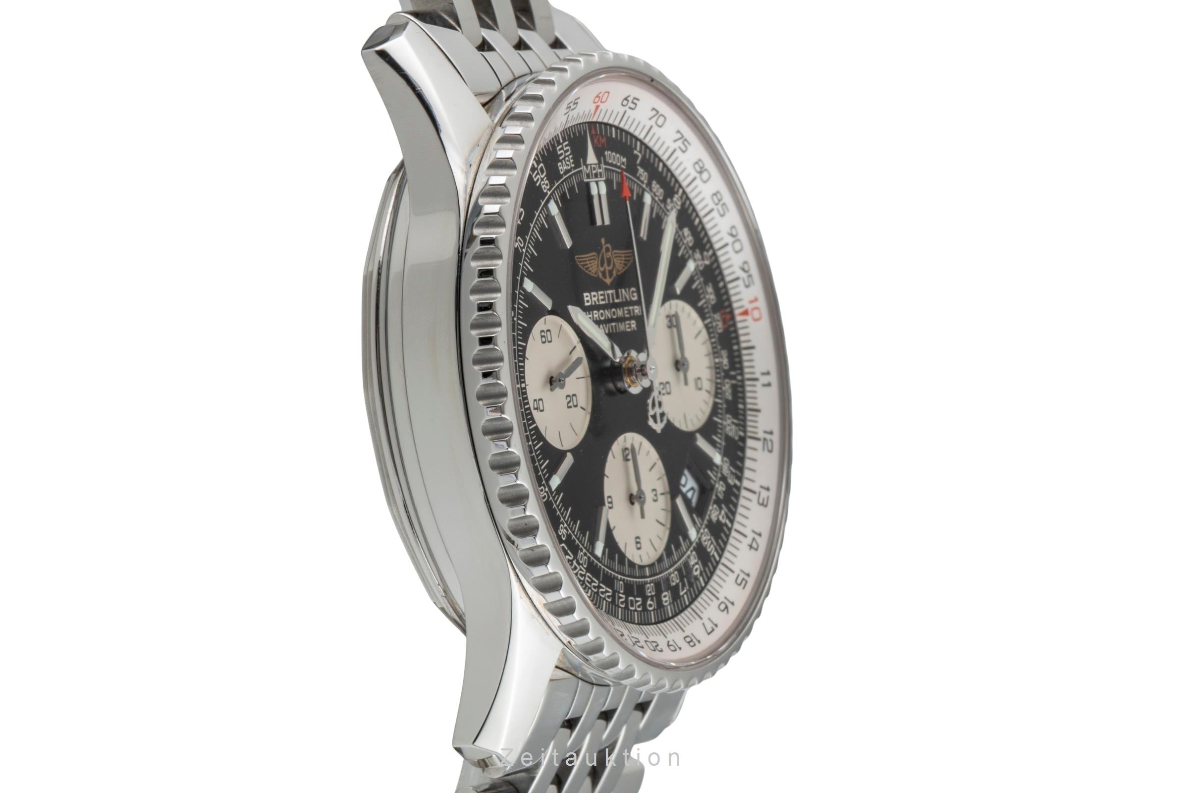 Breitling Navitimer chronograph steel automatic men's watch A23322  [2602729]