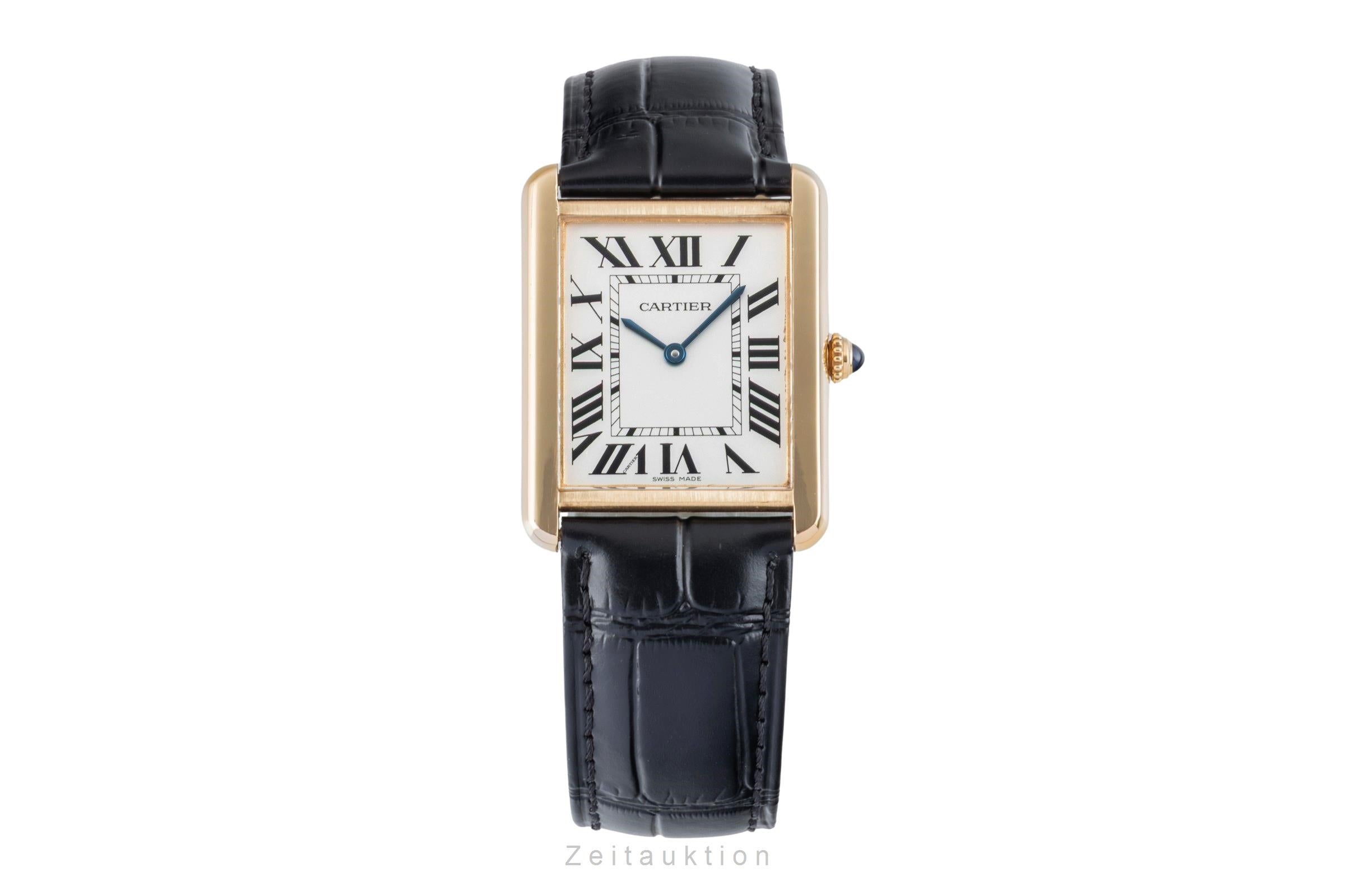 Cartier Tank or 18 ct quartz unisexe W5200004  [2602731]