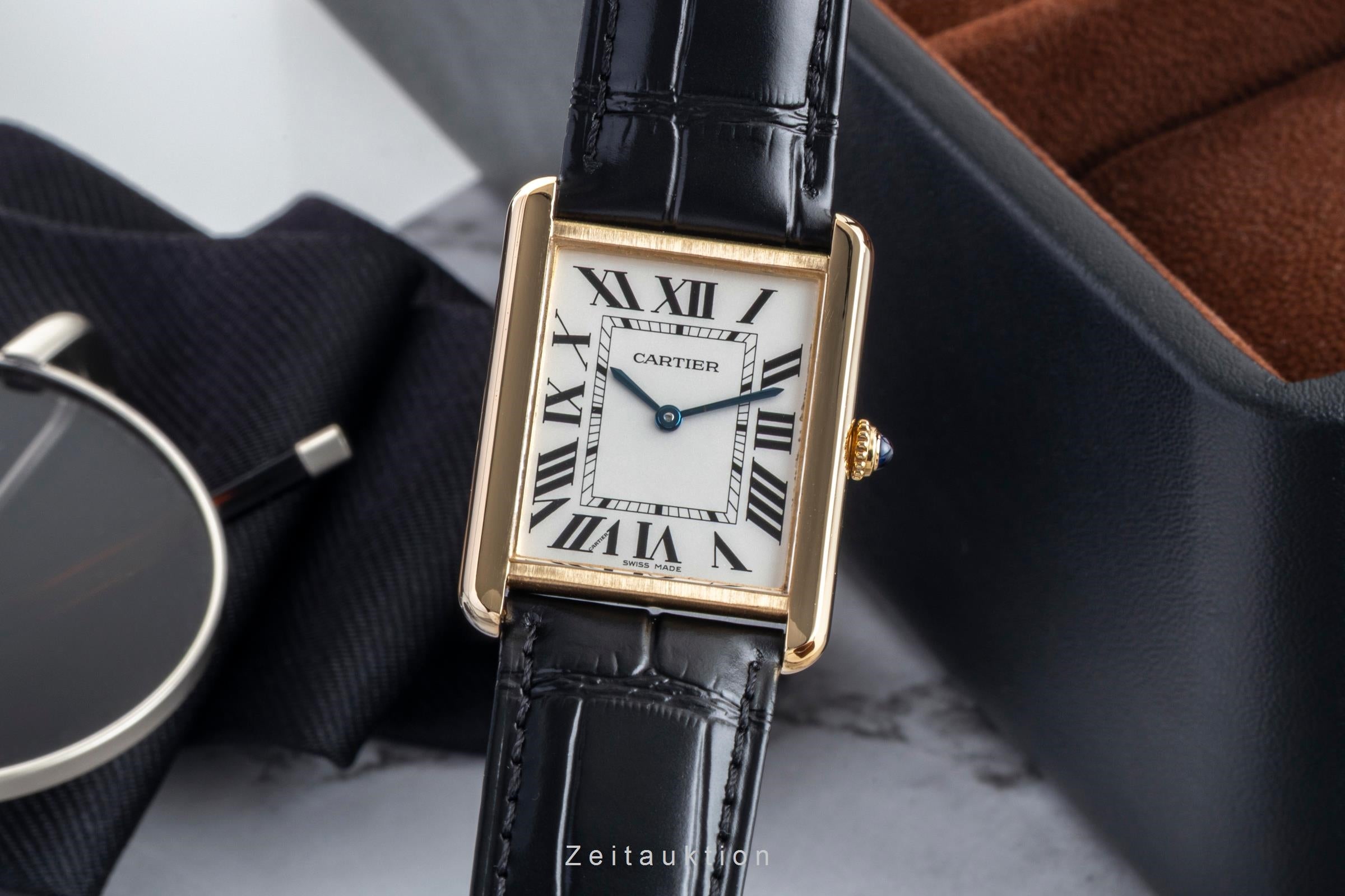 Cartier Tank or 18 ct quartz unisexe W5200004  [2602731]