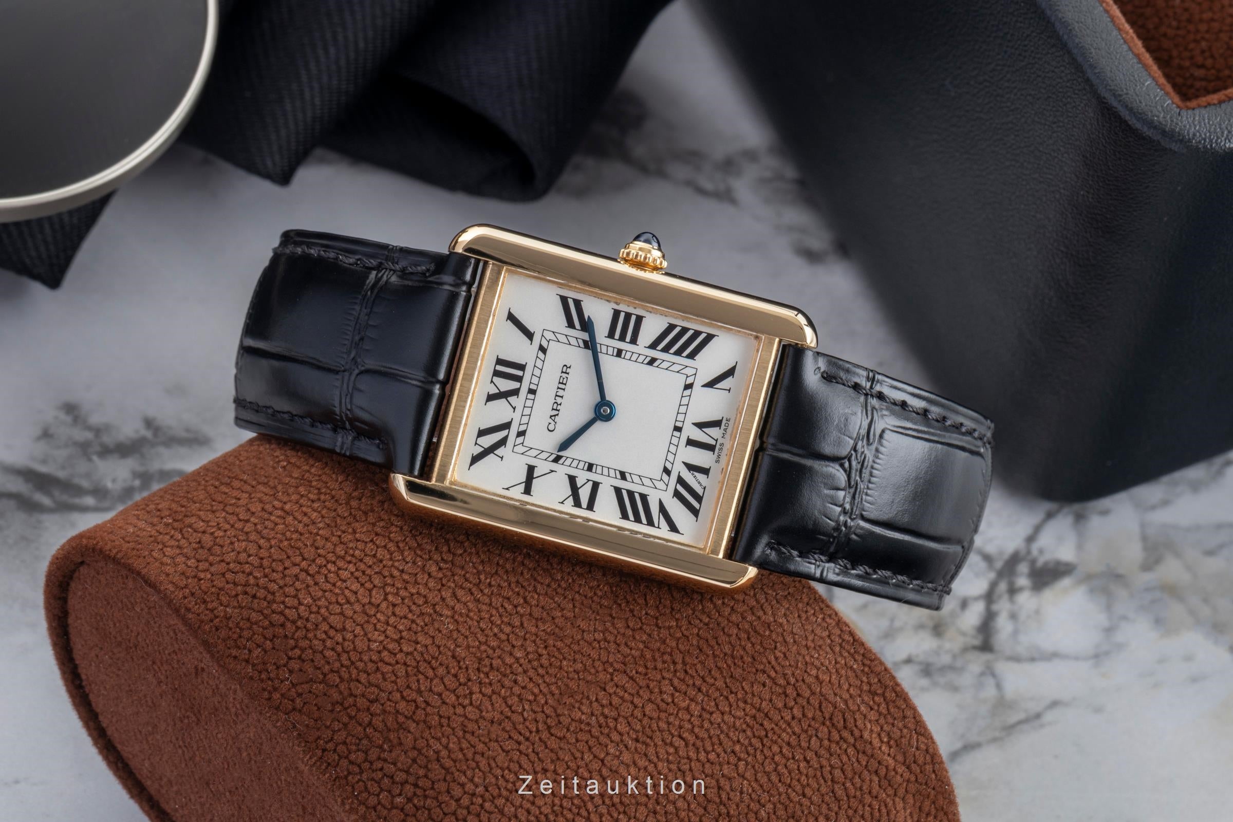 Cartier Tank or 18 ct quartz unisexe W5200004  [2602731]