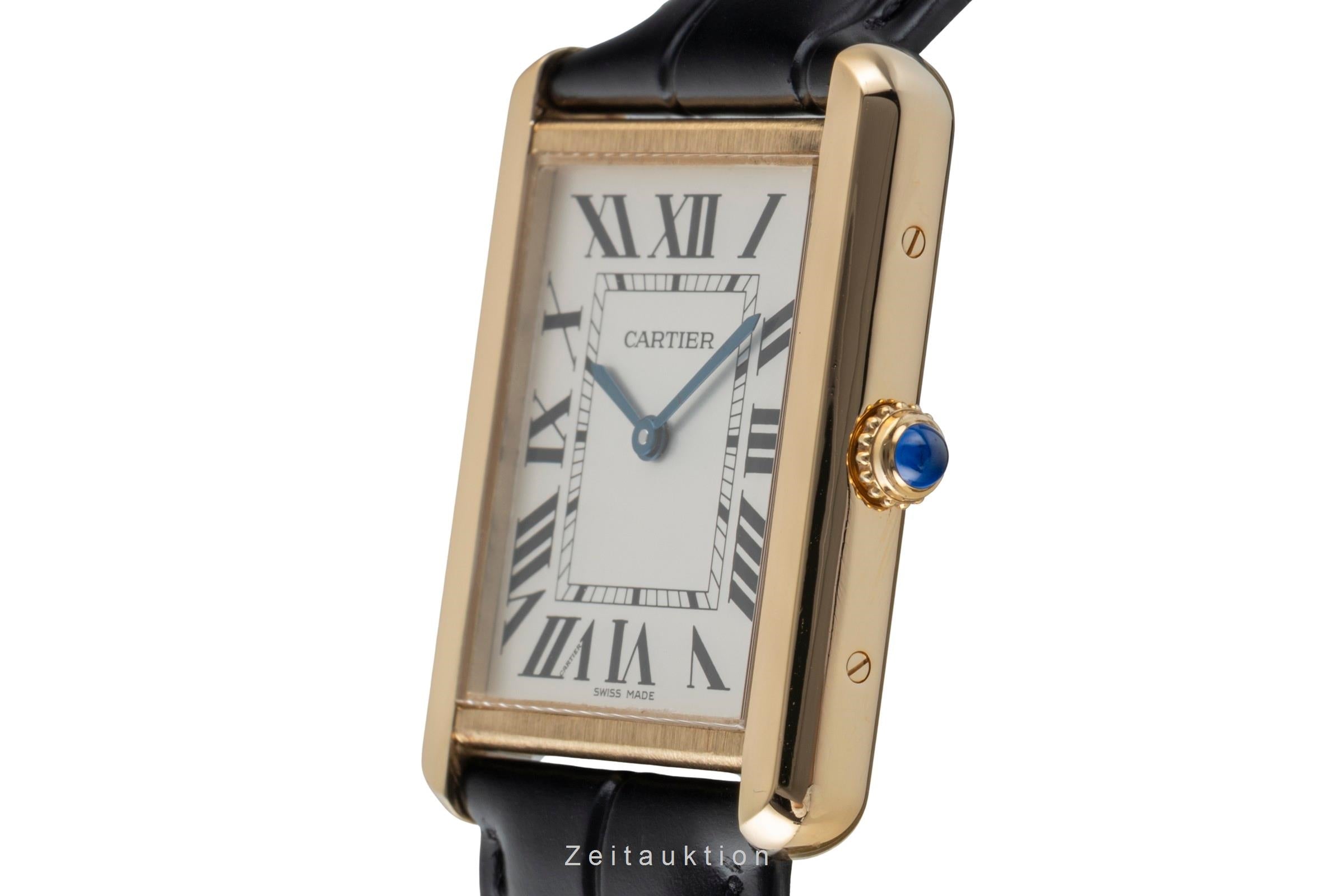Cartier Tank or 18 ct quartz unisexe W5200004  [2602731]