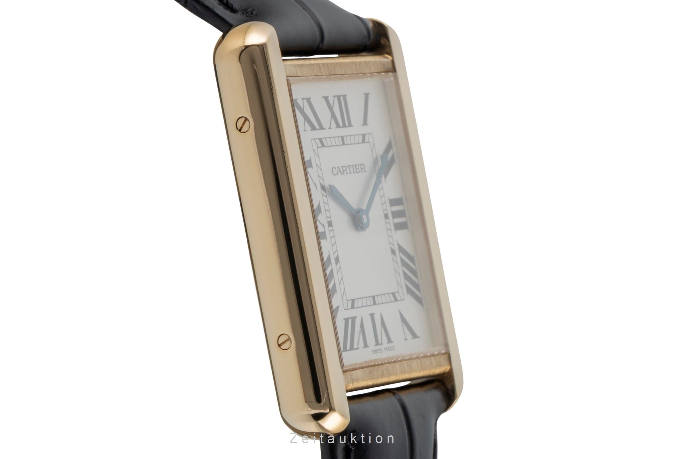 Cartier Tank or 18 ct quartz unisexe W5200004  [2602731]