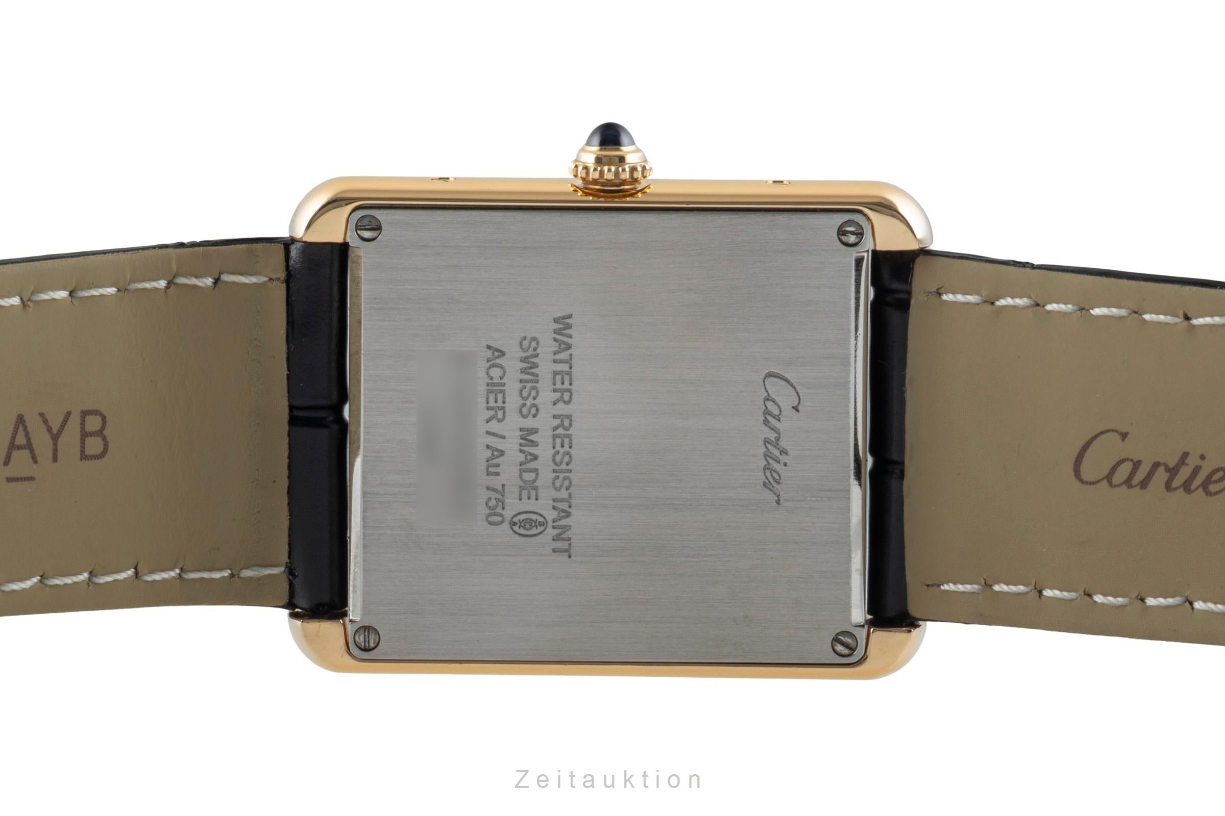 Cartier Tank or 18 ct quartz unisexe W5200004  [2602731]