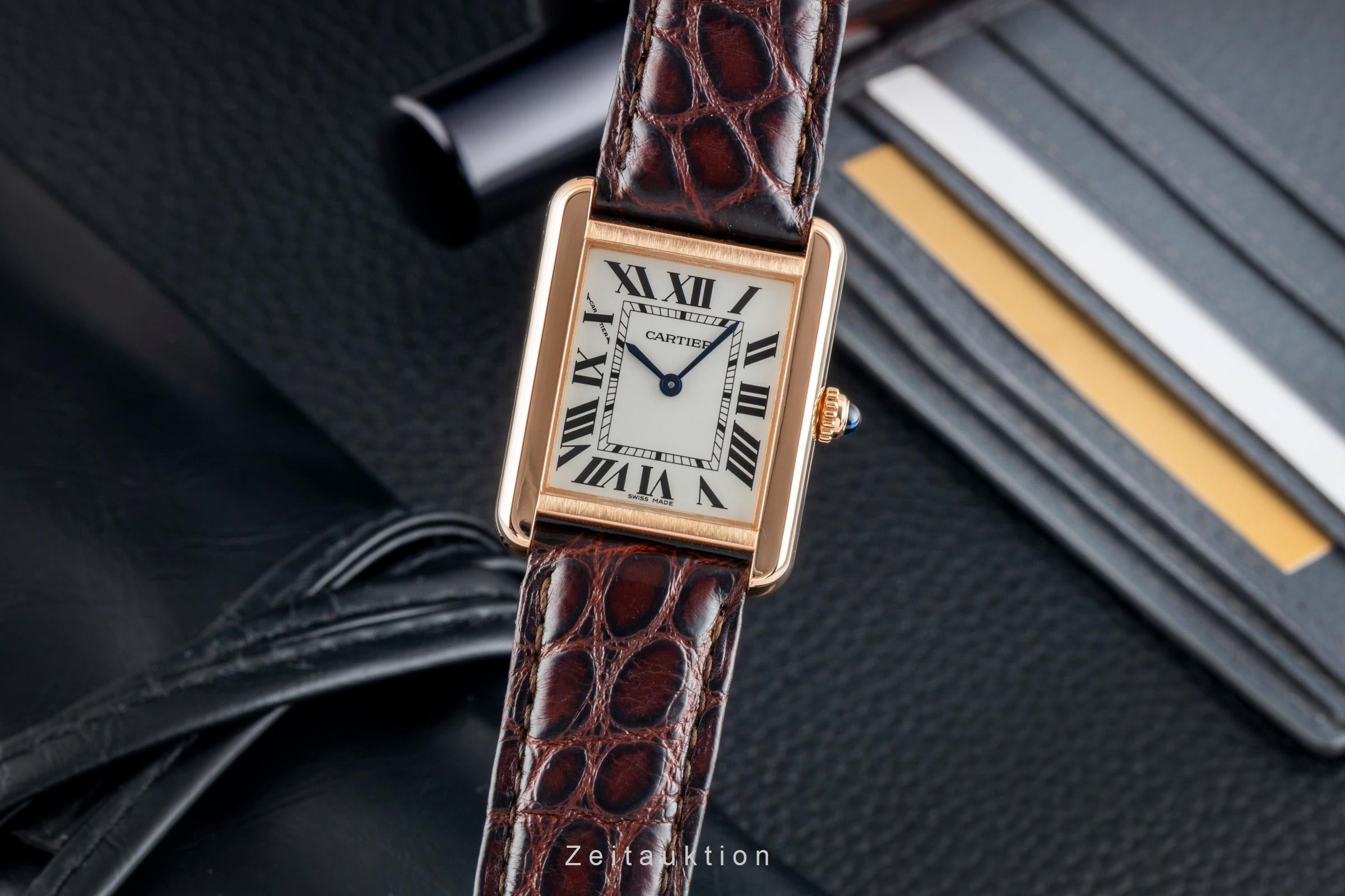 Cartier Tank oro 18 ct quarzo orologio da donna W5200024  [2602732]
