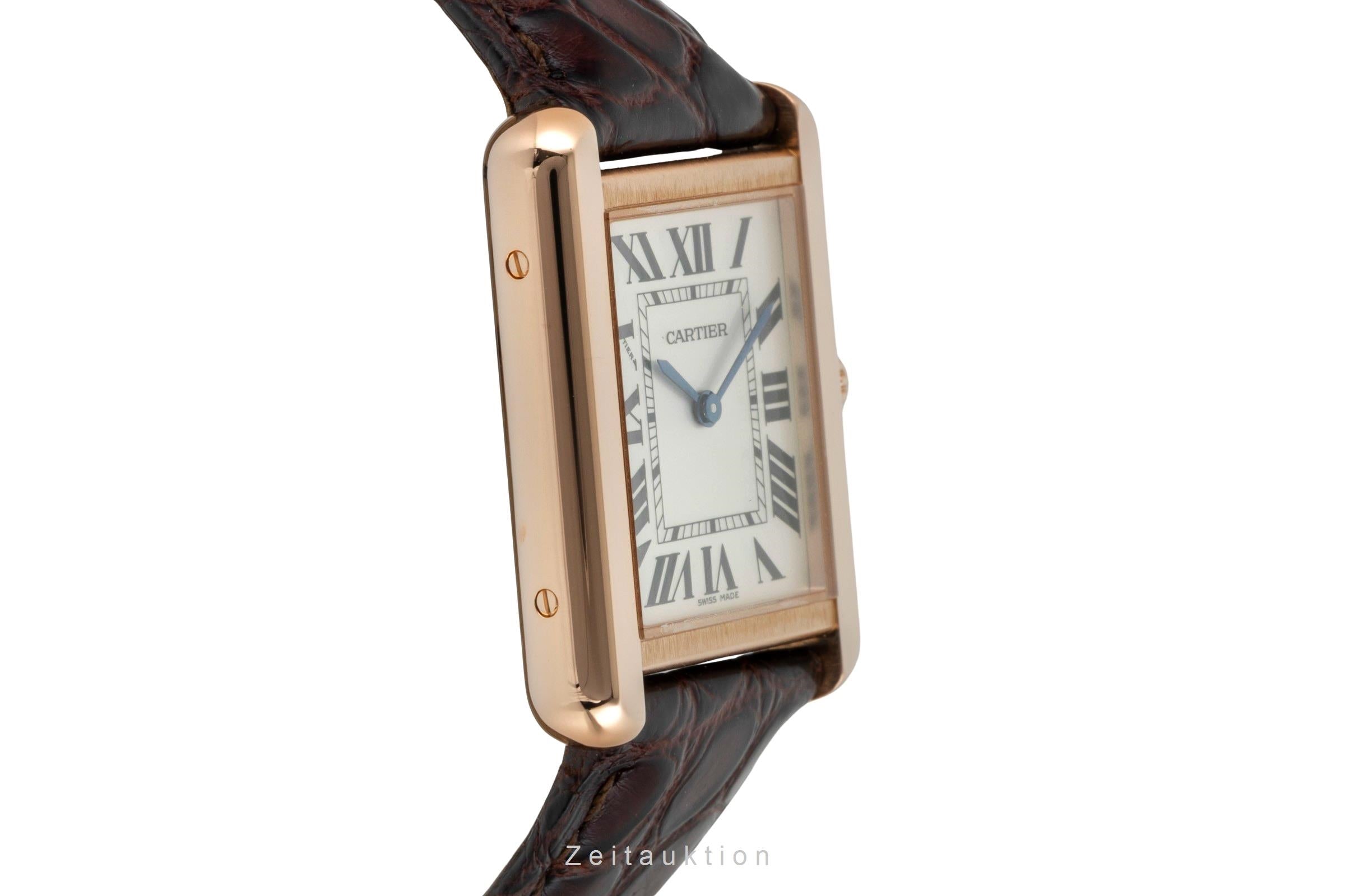 Cartier Tank oro 18 ct quarzo orologio da donna W5200024  [2602732]