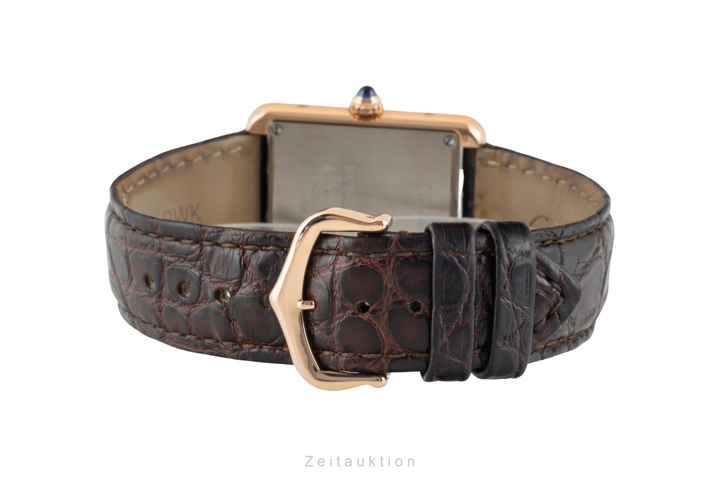 Cartier Tank oro 18 ct quarzo orologio da donna W5200024  [2602732]