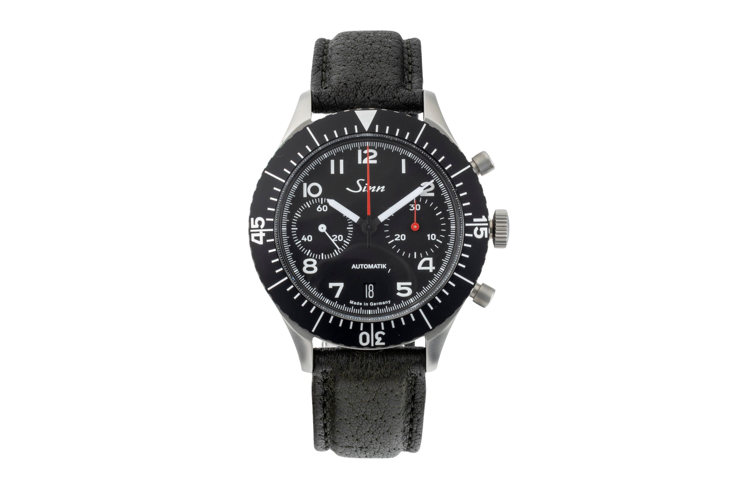 Sinn 158 Bicompax-Chronograph Limitierte Auflage Automatik Herrenuhr Ref 158 B&P [2602734]