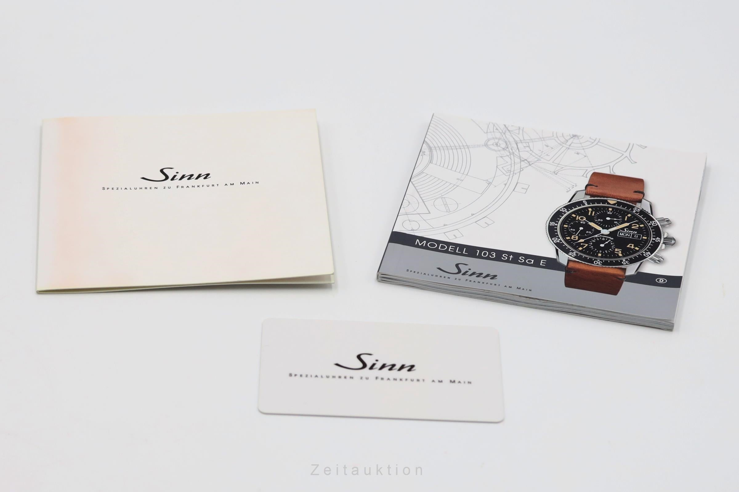 Sinn 103 ST cronografo acciaio automatismo orologio da uomo 103 St Sa Limited  [2602735]