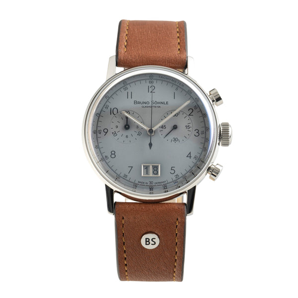Bruno Söhnle Glashütte Bergamo Chronograph cronógrafo acero cuarzo reloj para caballeros 17-13237-831  [2602741]