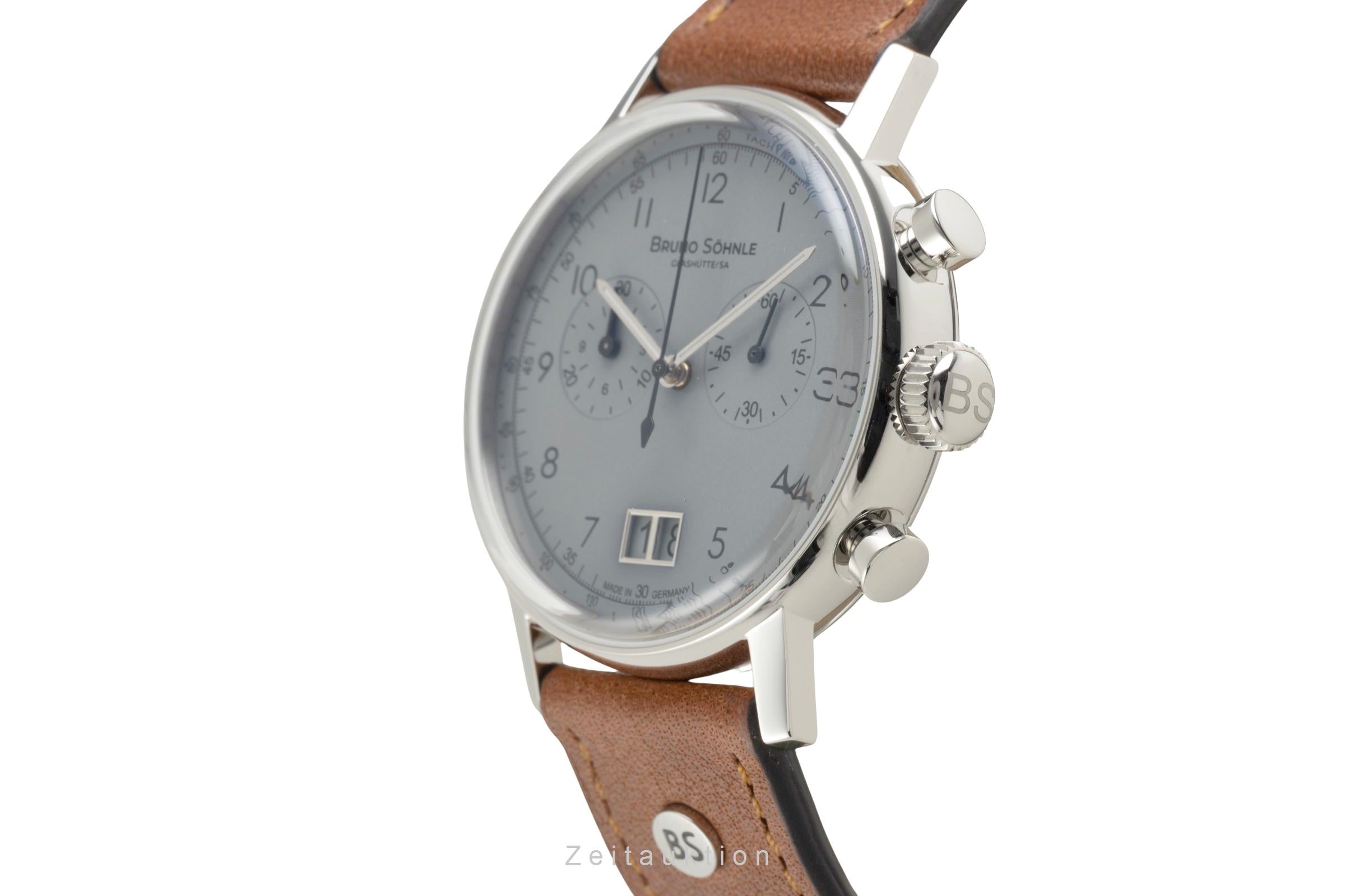 Bruno Söhnle Glashütte Bergamo Chronograph cronógrafo acero cuarzo reloj para caballeros 17-13237-831  [2602741]